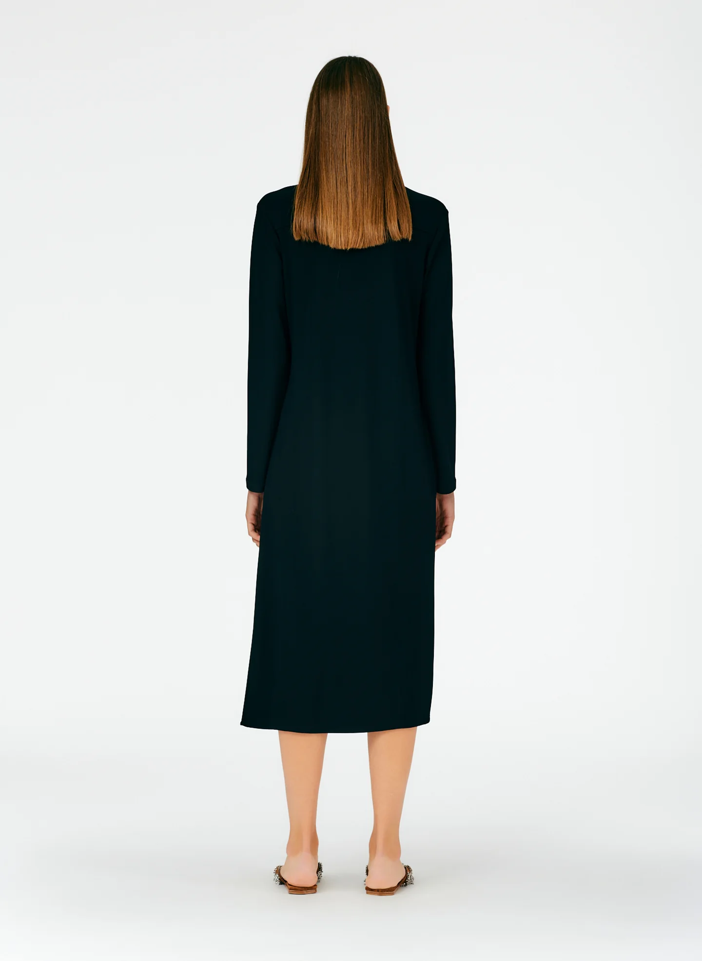 Serpentine Jersey Shirtdress - Image 8