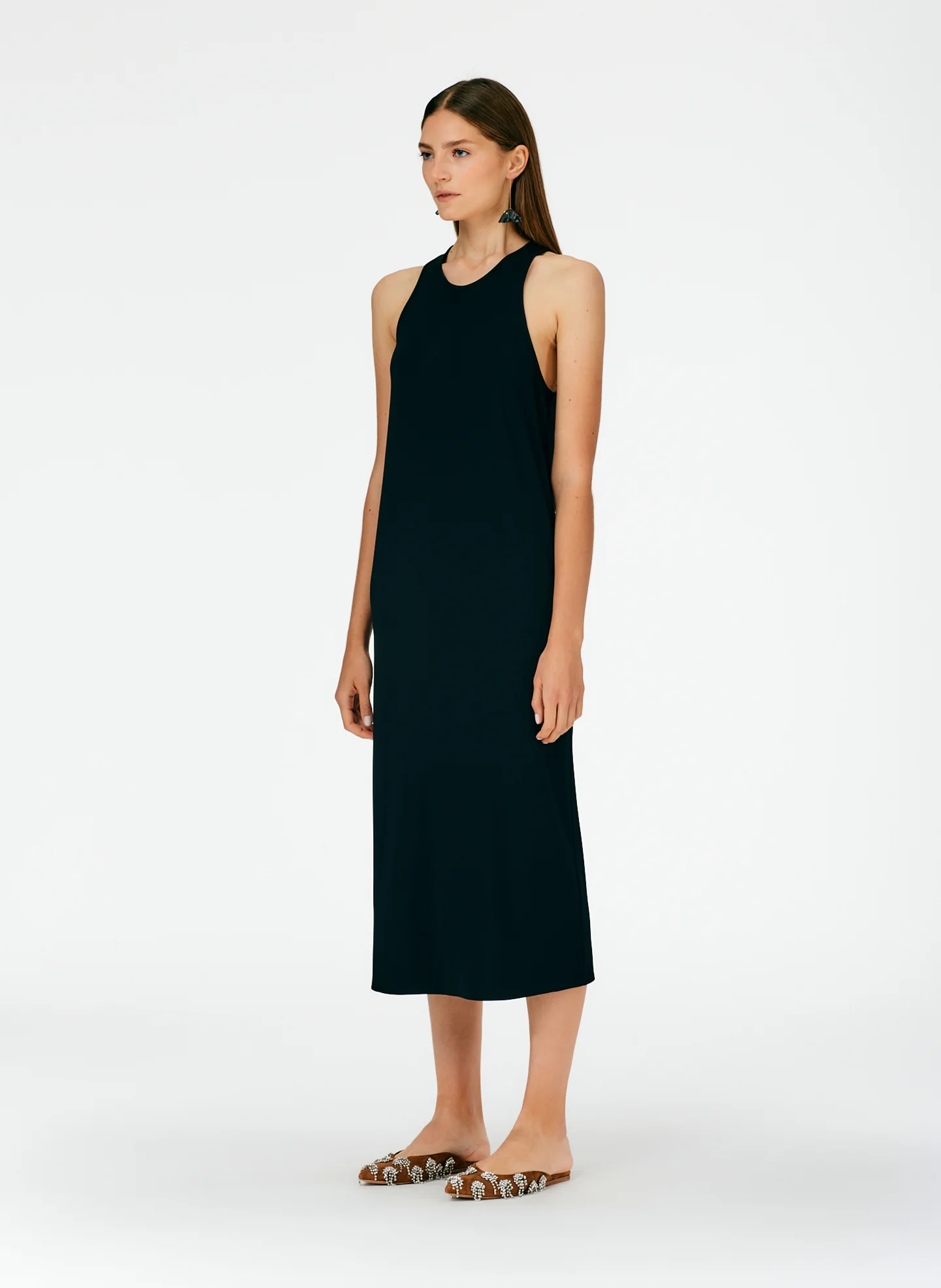 Serpentine Jersey Tank Dress - Image 2