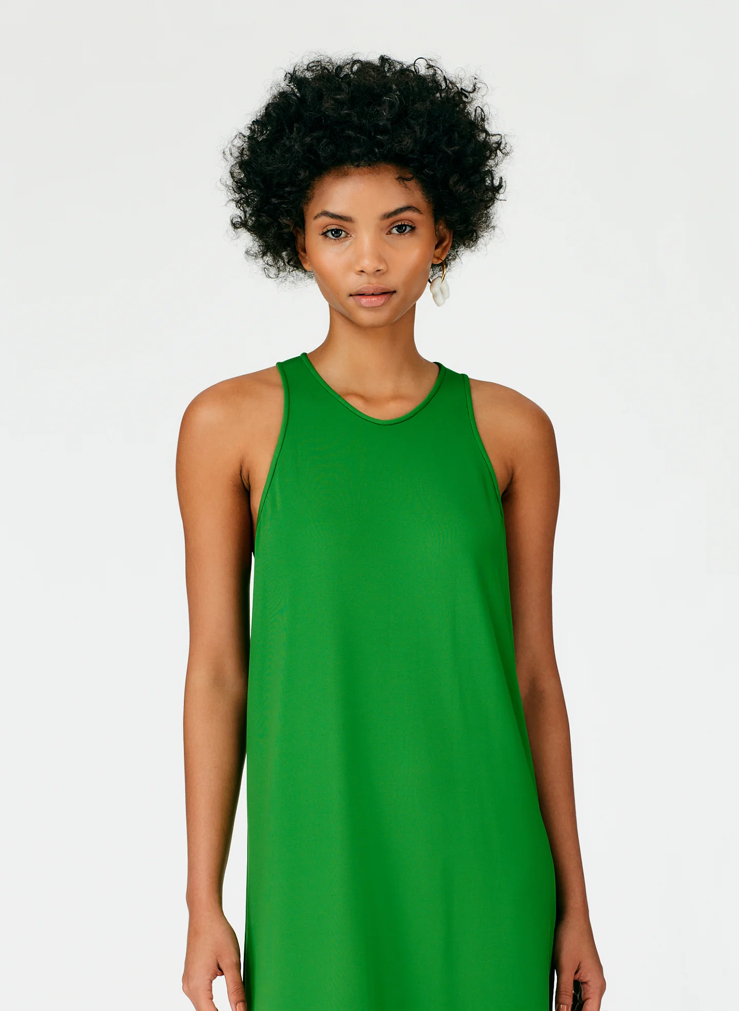 Serpentine Jersey Tank Dress - Image 9