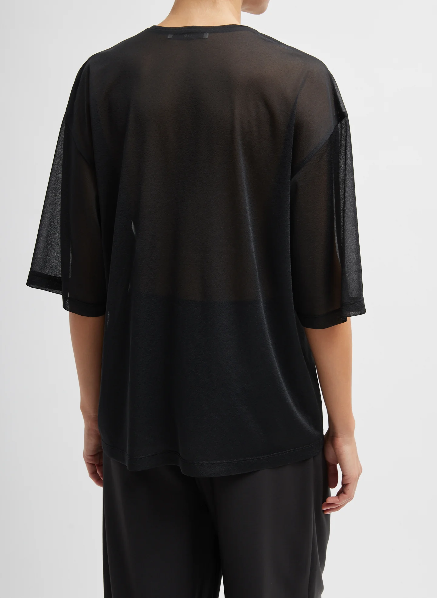 Sheer Gauze Easy T-Shirt - Image 5