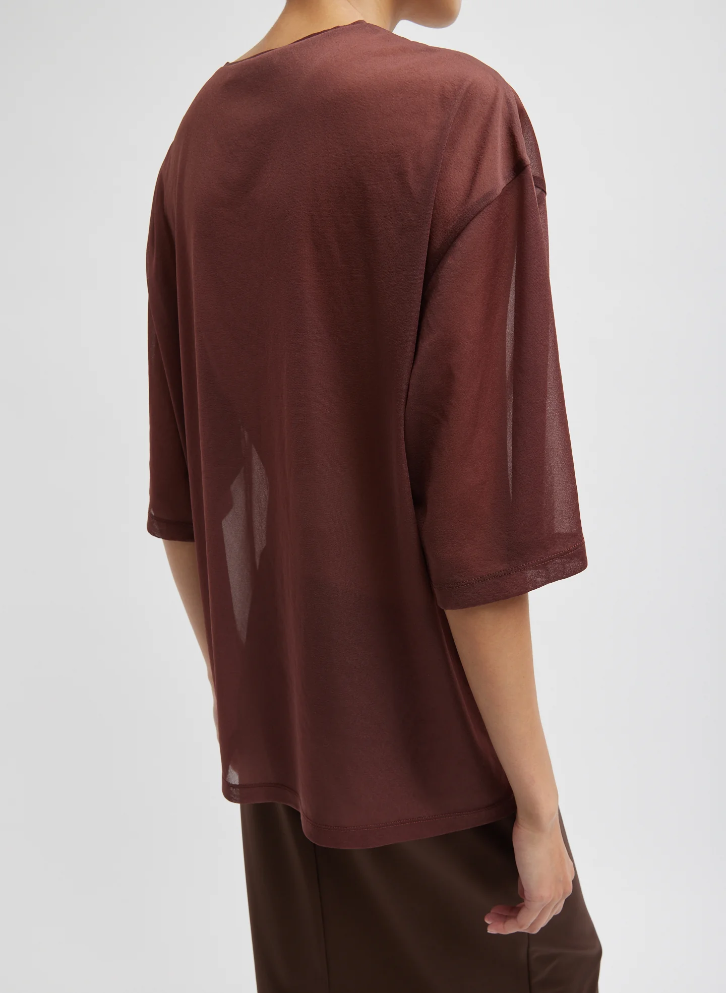 Sheer Gauze Easy T-Shirt - Image 4