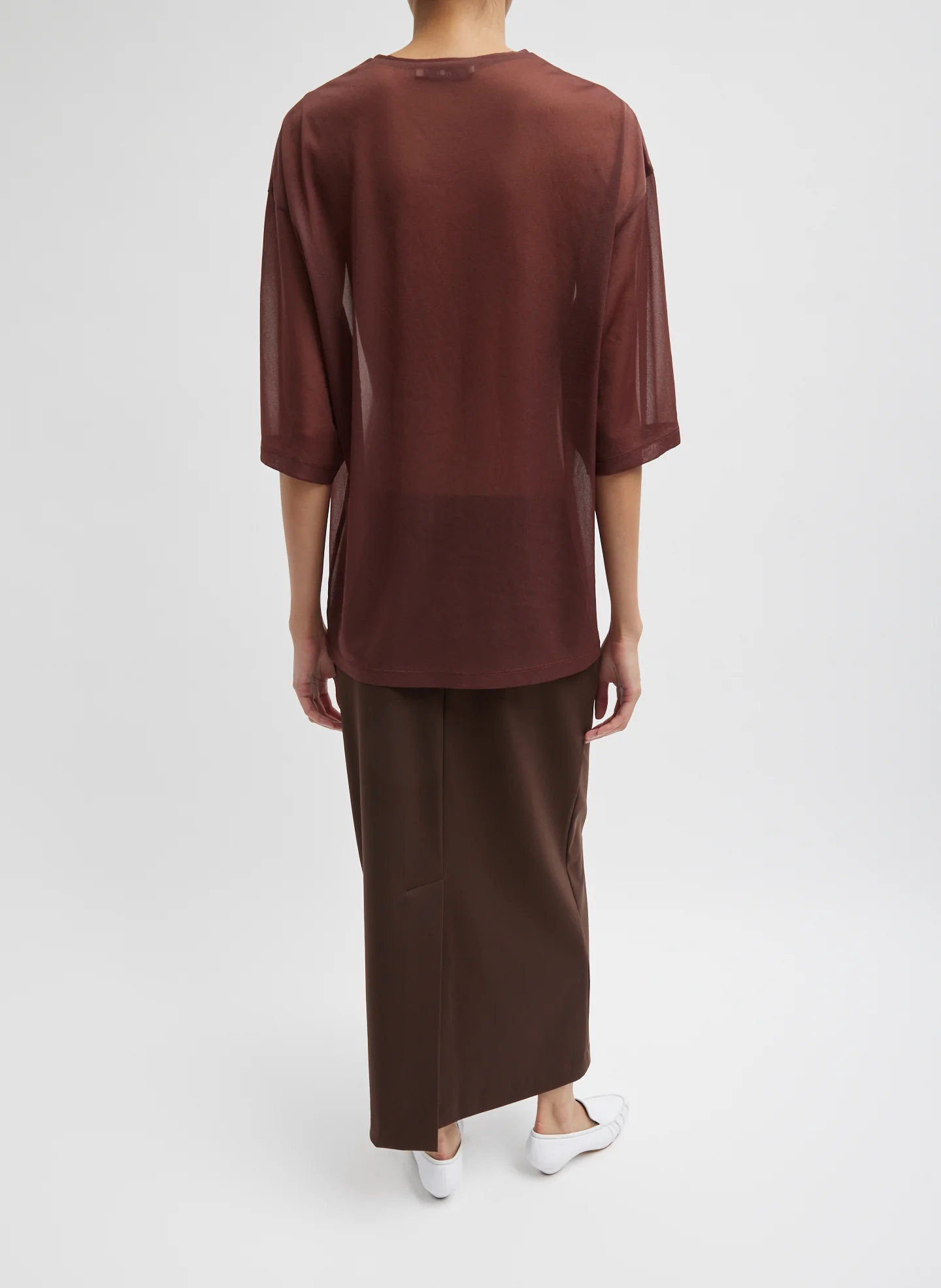 Sheer Gauze Easy T-Shirt - Image 5
