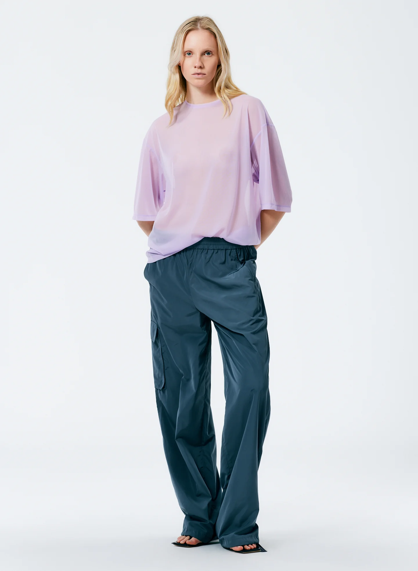 Sheer Gauze Easy T-Shirt - Image 4