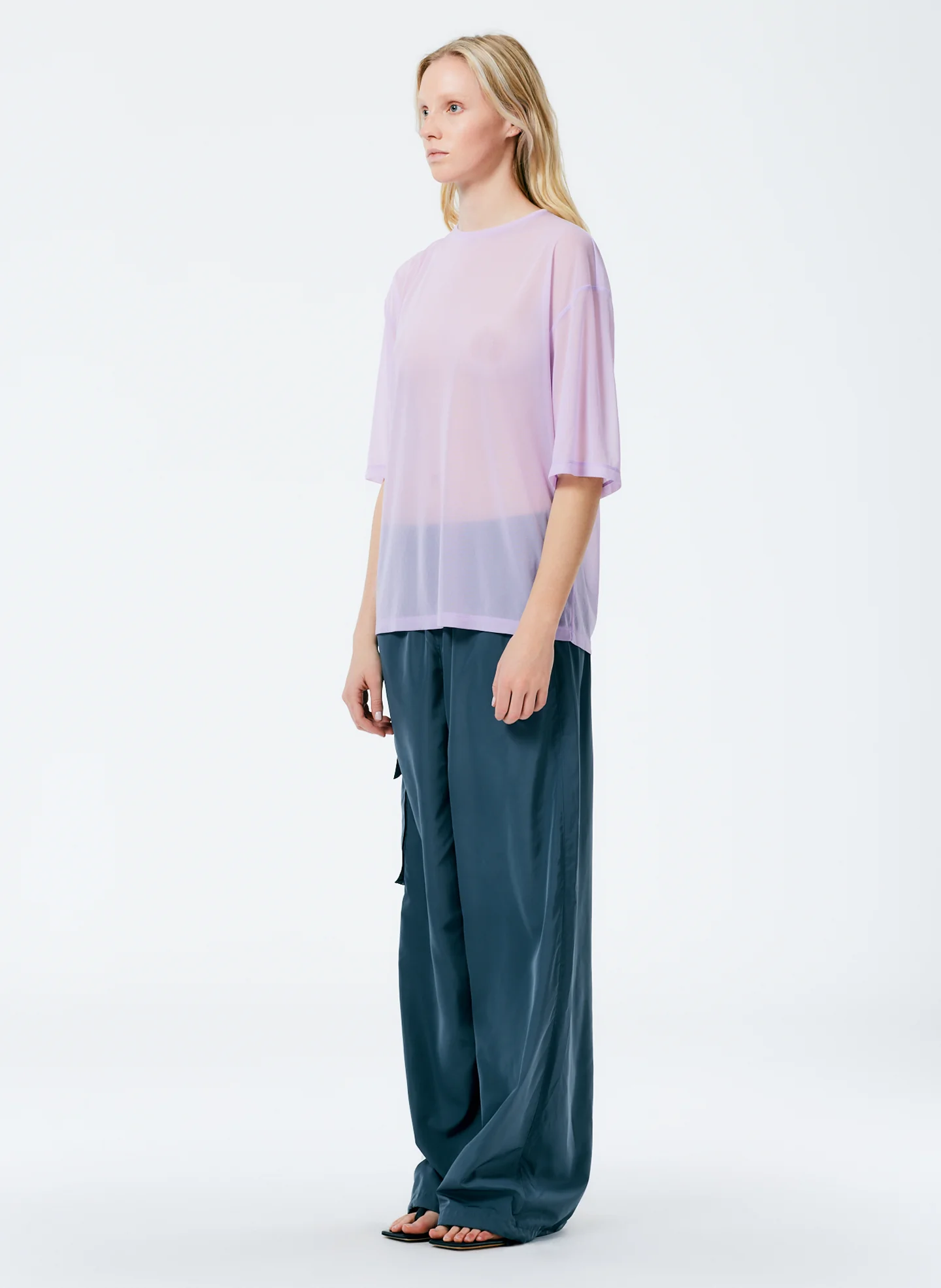 Sheer Gauze Easy T-Shirt - Image 5