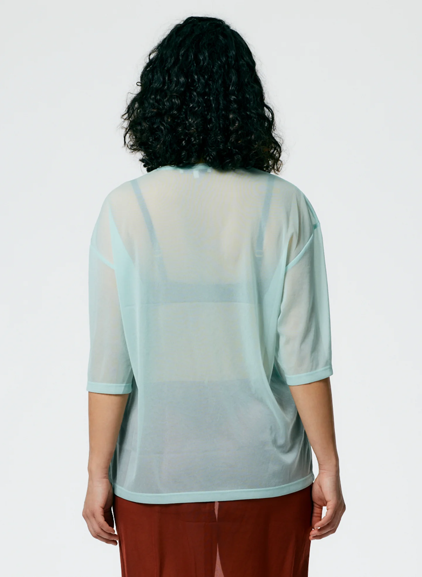 Sheer Gauze Easy T-Shirt - Image 4