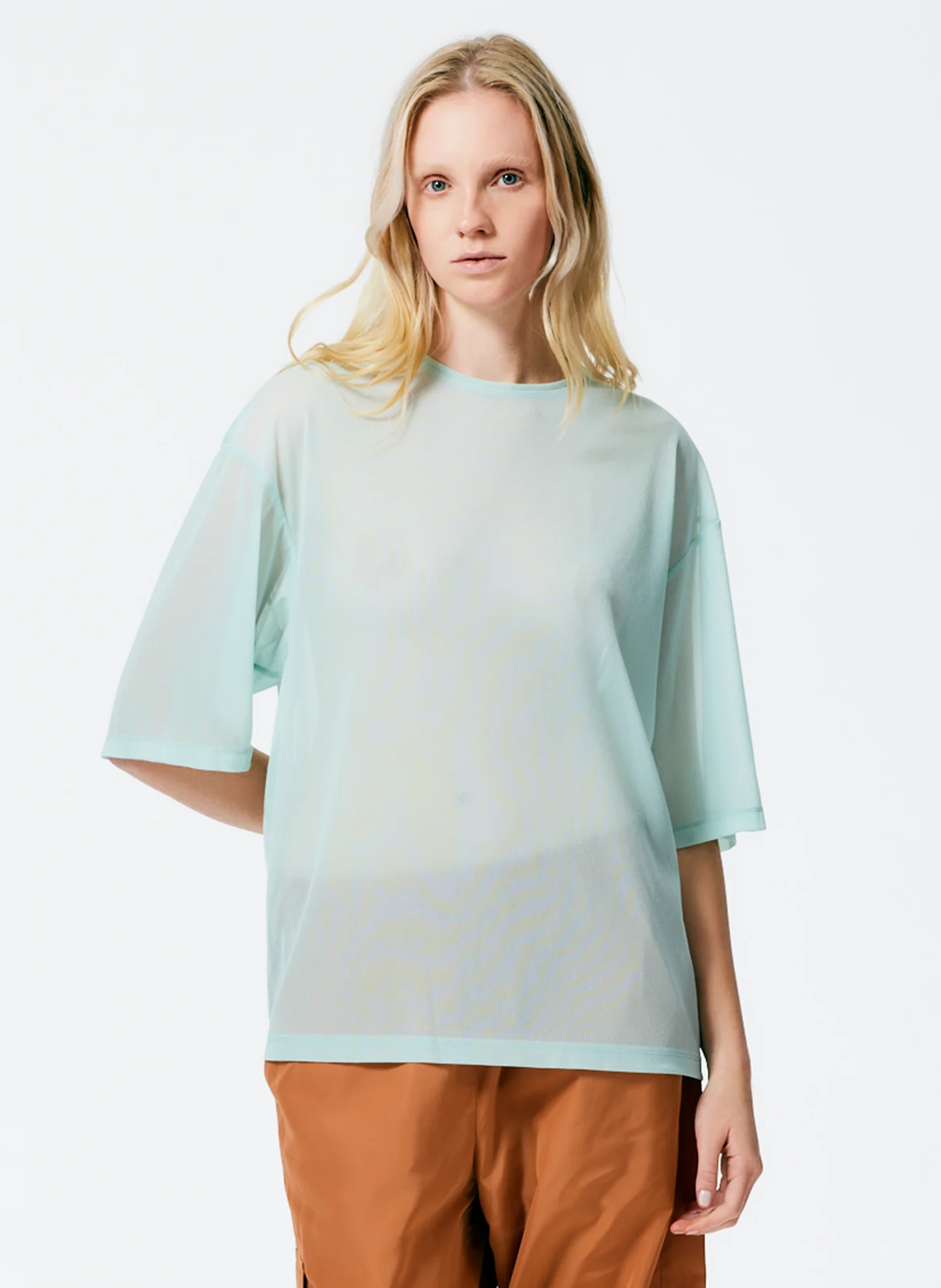Sheer Gauze Easy T-Shirt - Image 6