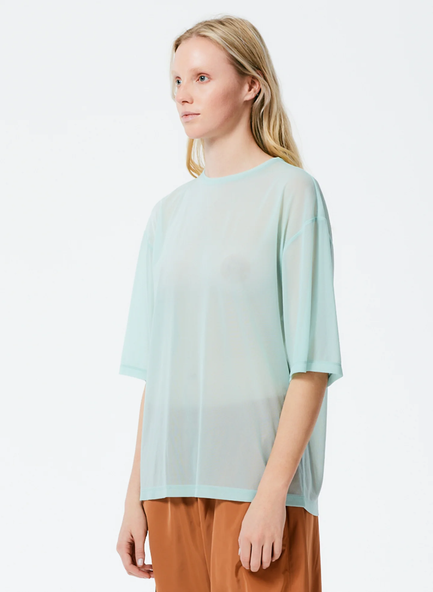 Sheer Gauze Easy T-Shirt - Image 7