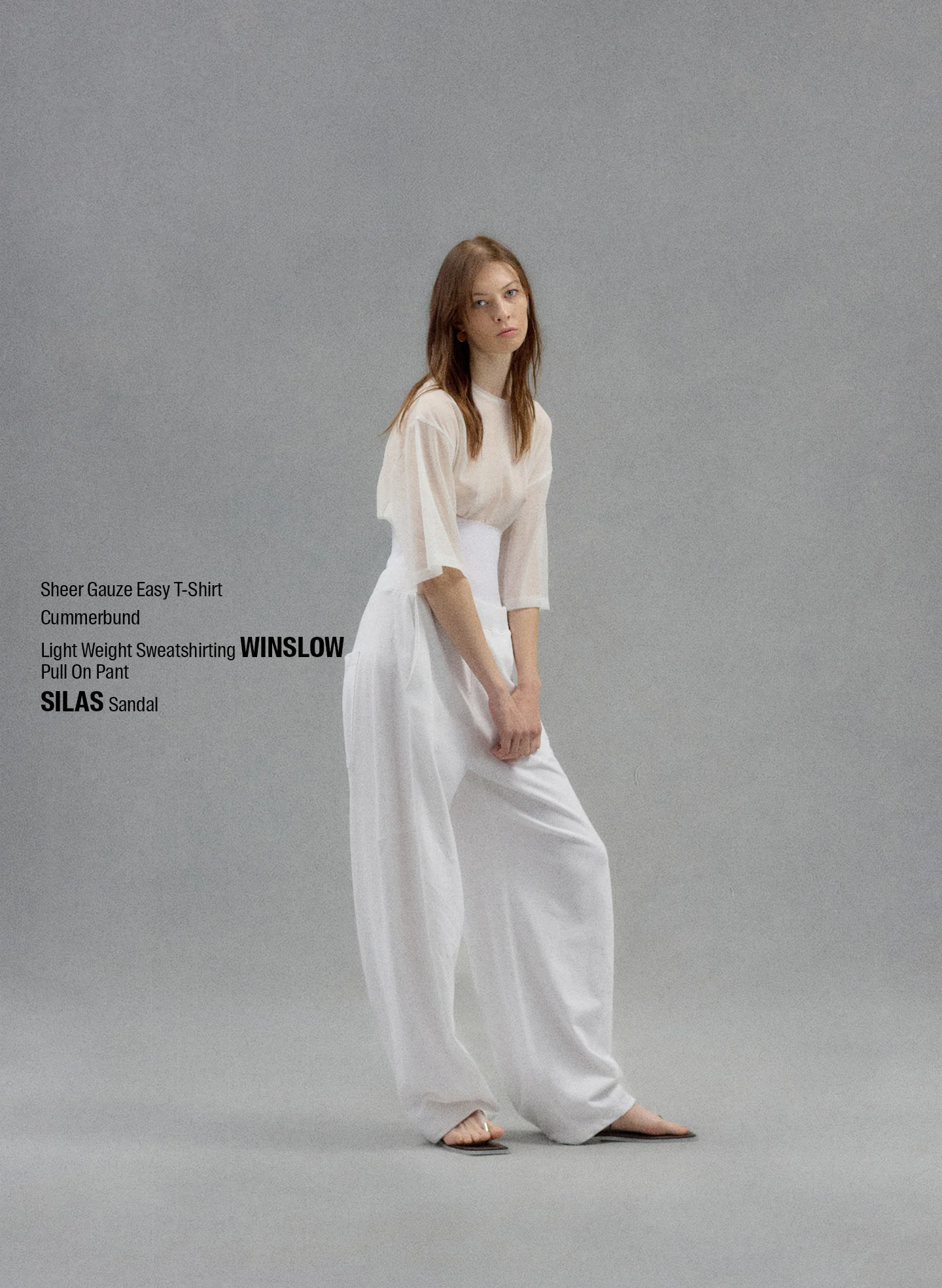Sheer Gauze Easy T-Shirt - Image 2