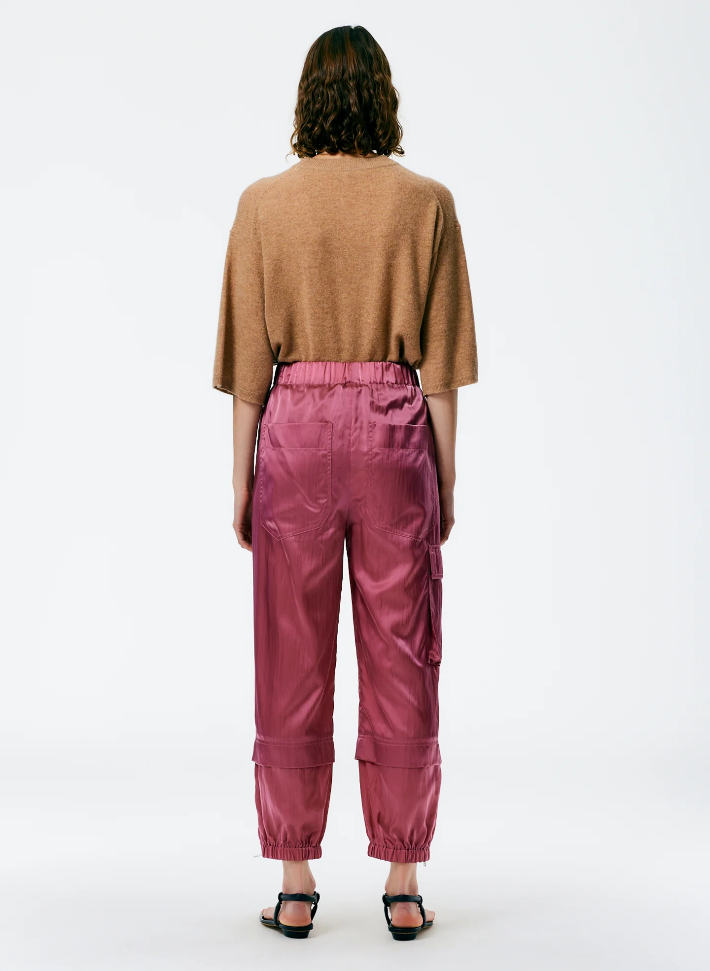 Shiny Nylon Wilt Pull On Jogger - Regular - Image 3
