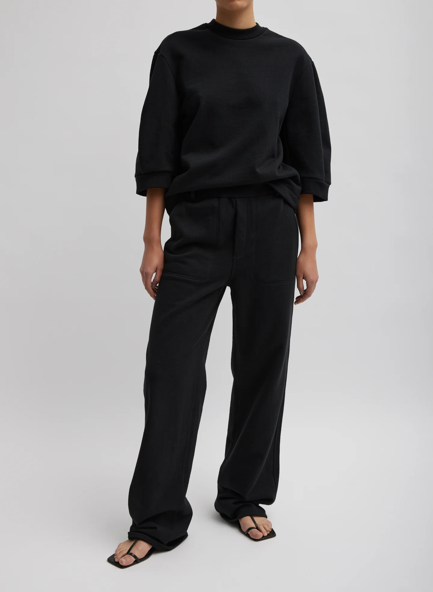 Sculpted Short Sleeve Sweatshirt - Image 4