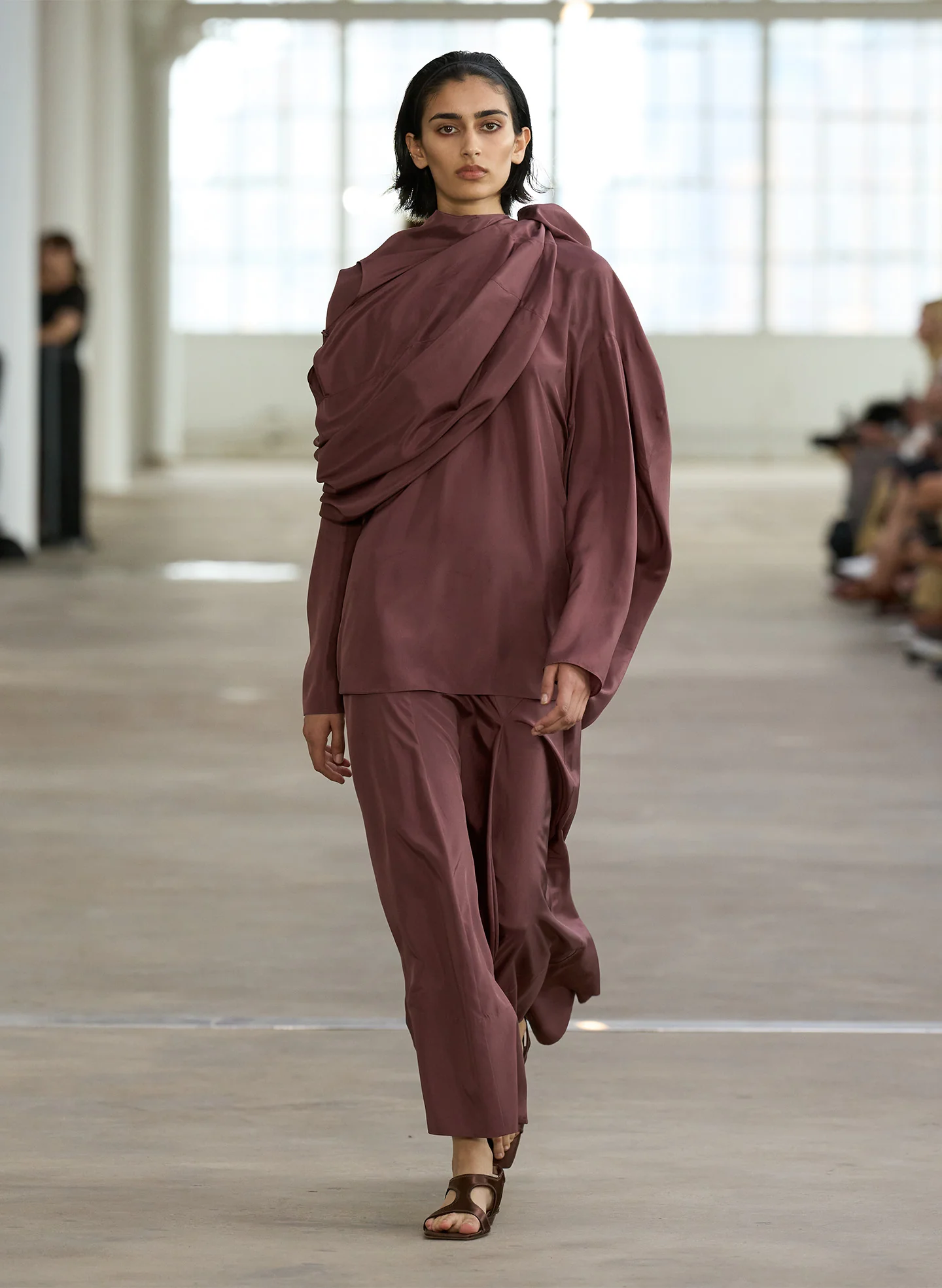 Silk Habutai Circular Top - Image 2