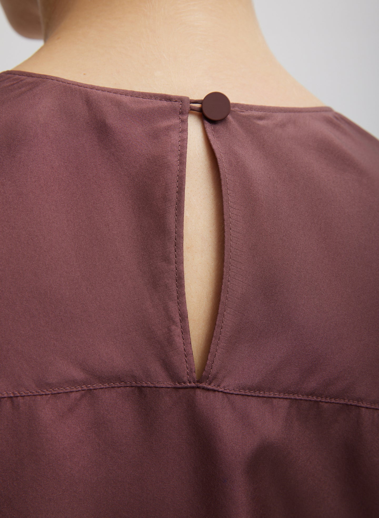 Silk Habutai Circular Top - Image 5