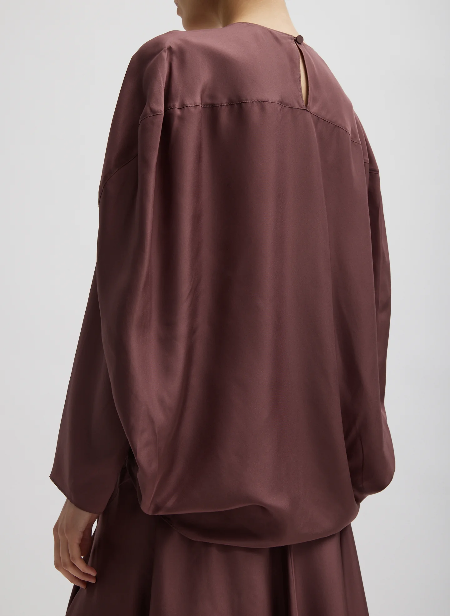 Silk Habutai Circular Top - Image 8