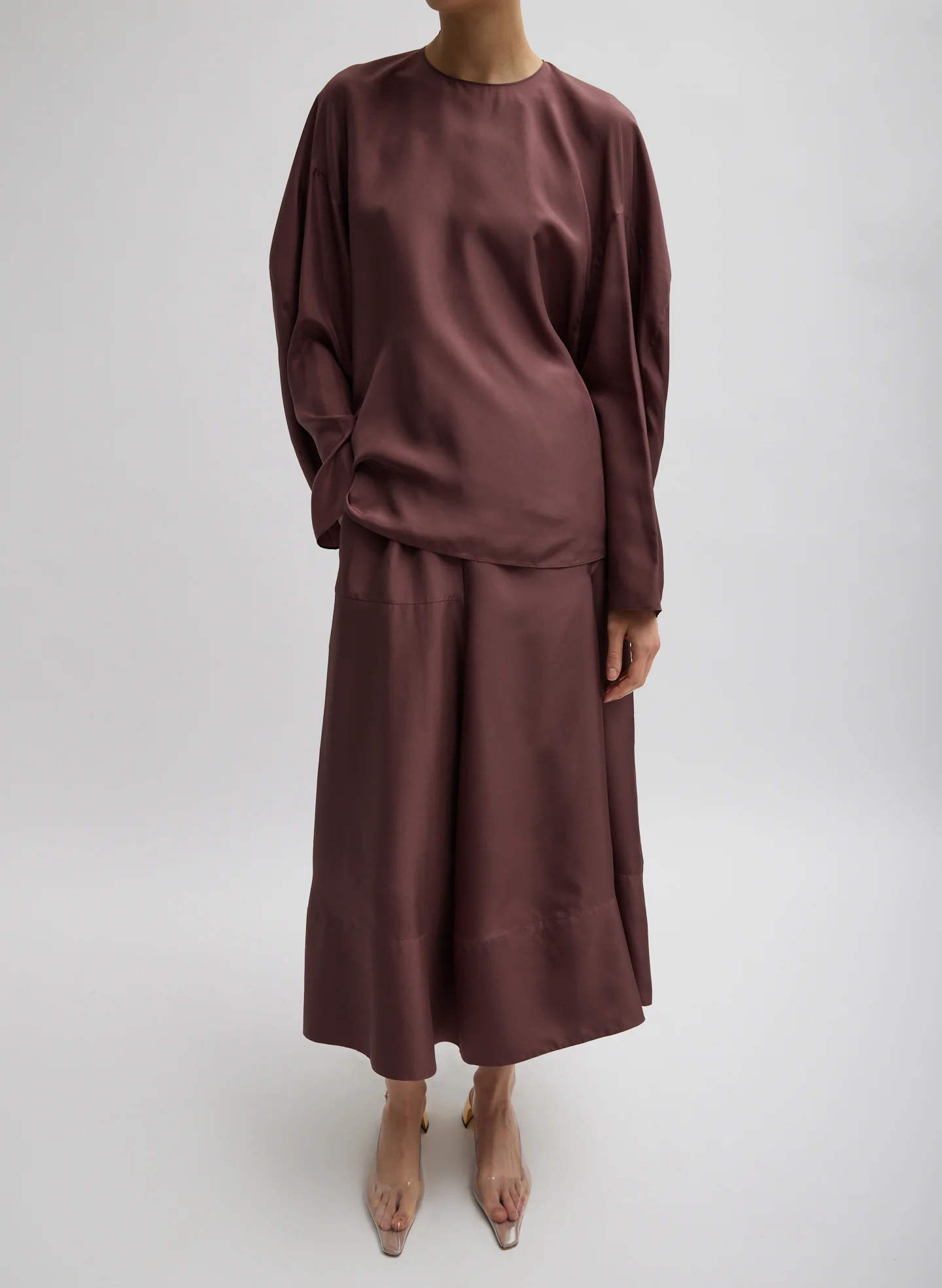 Silk Habutai Circular Top - Image 9