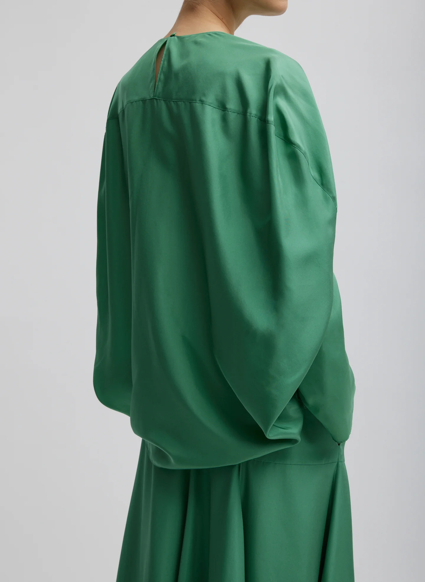 Silk Habutai Circular Top - Image 5