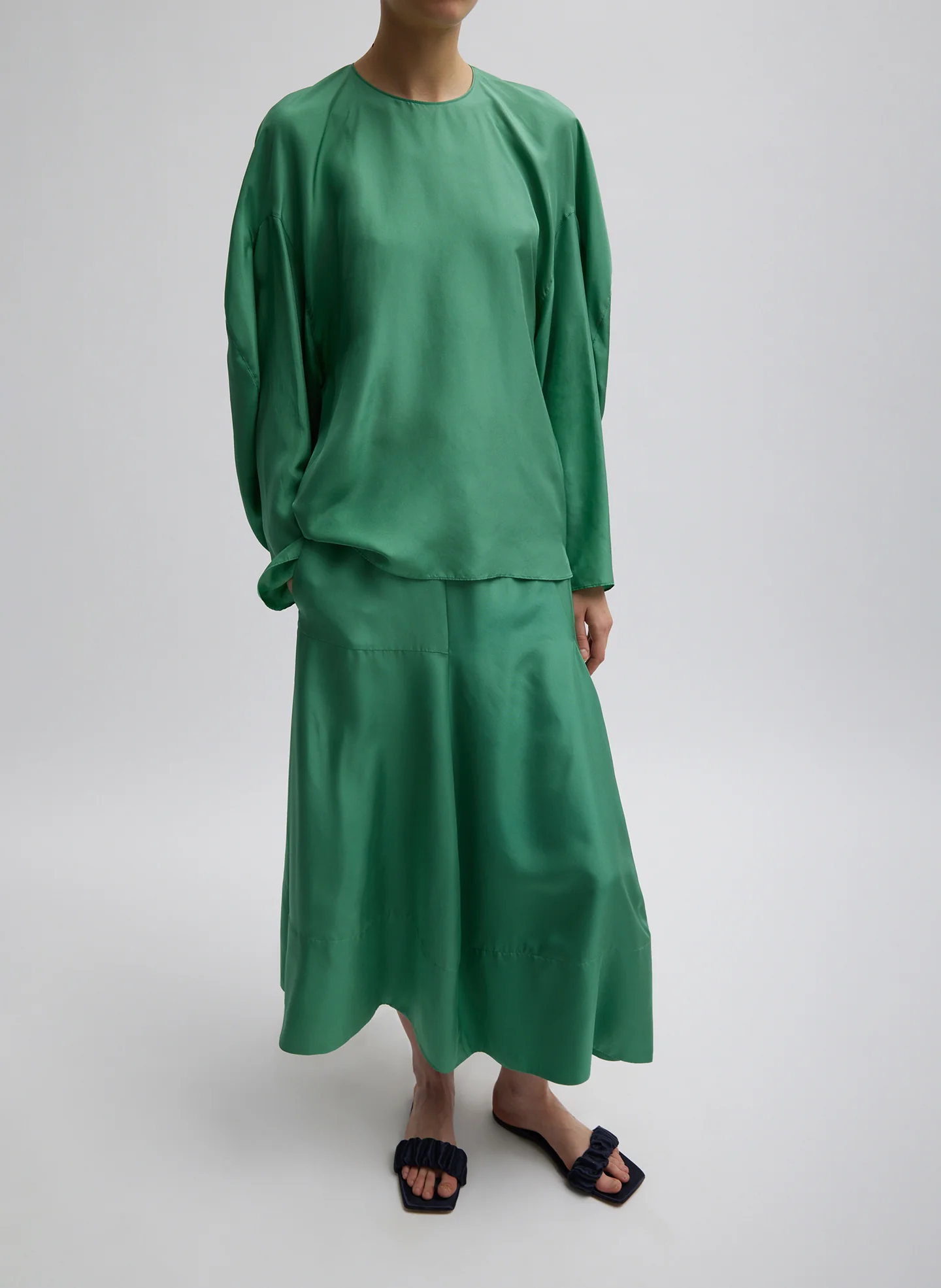 Silk Habutai Circular Top - Image 6