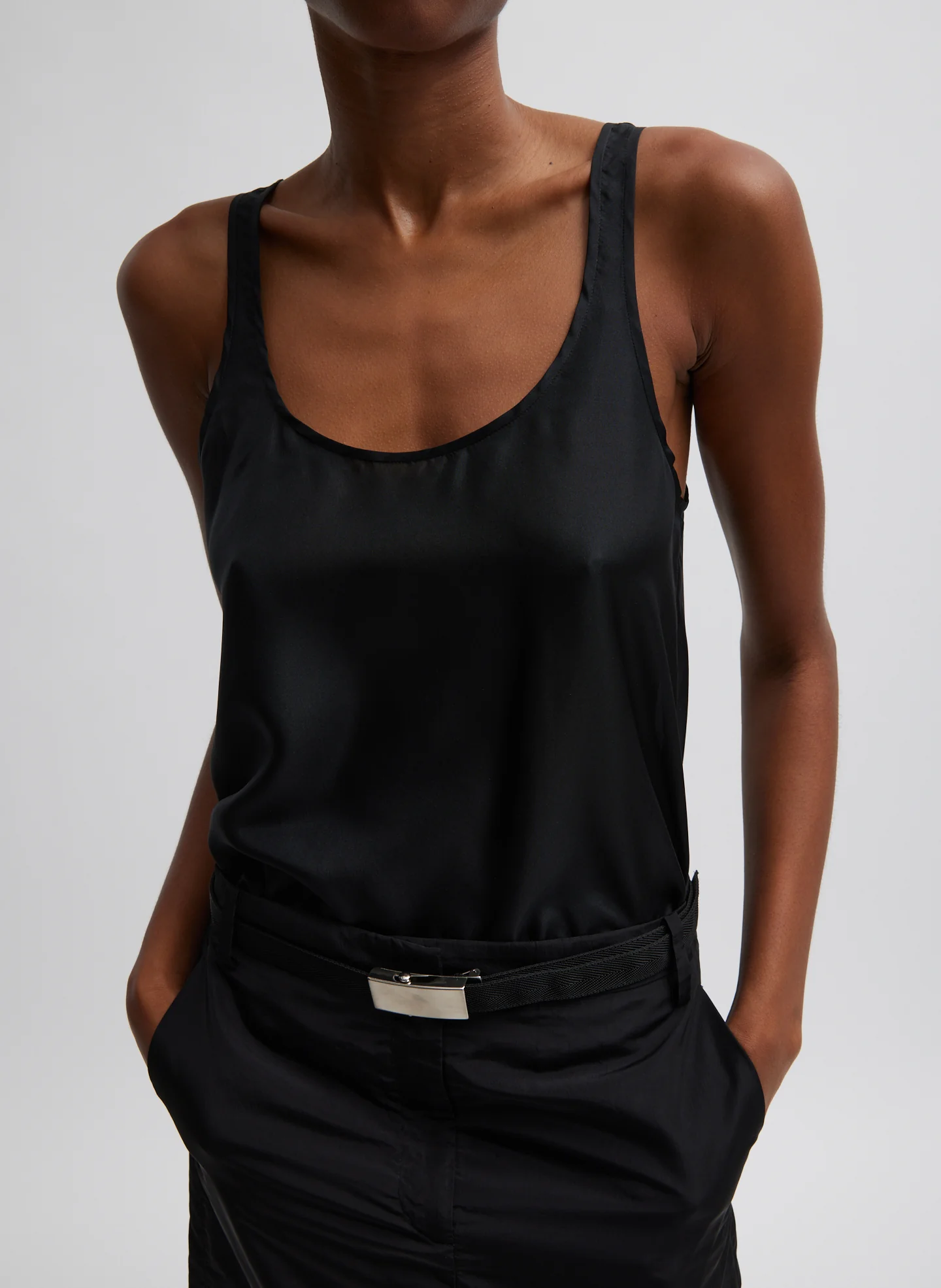 Silk Habutai Tank Top