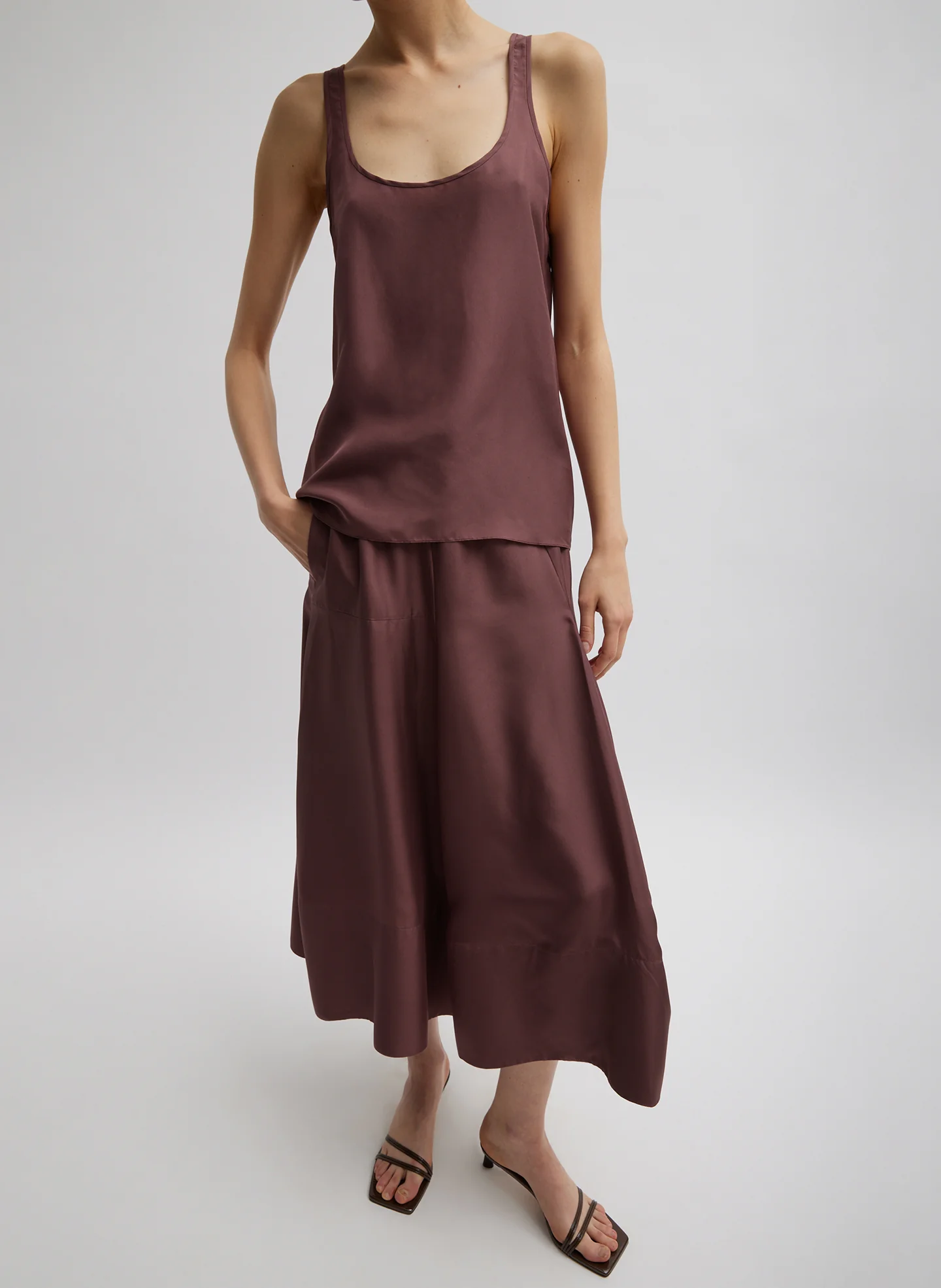 Silk Habutai Tank Top - Image 2