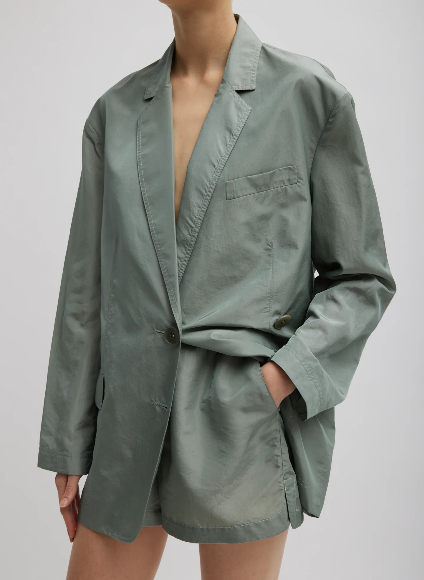 Silk Nylon Pull On Shorts - Image 6