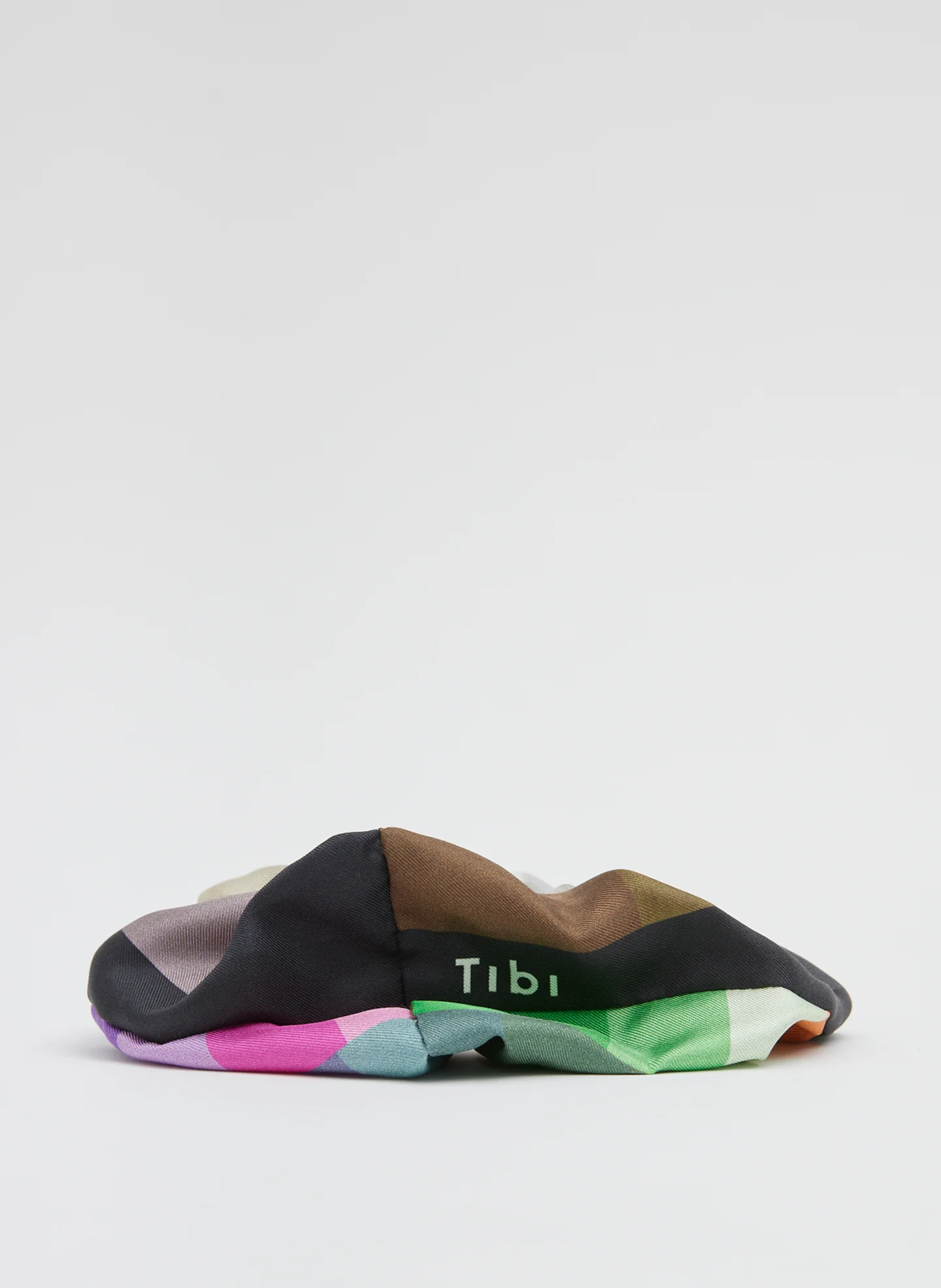 Silk Twill Color Wheel Scrunchie - Image 5