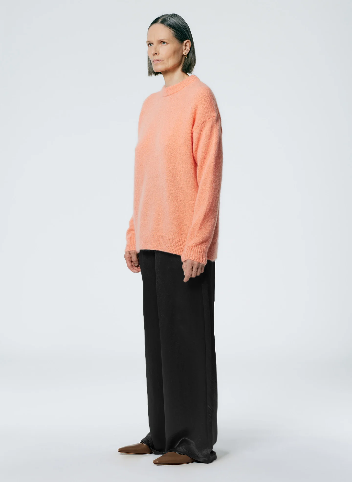 Sion Satin Wide Leg Pull On Pant - Image 2