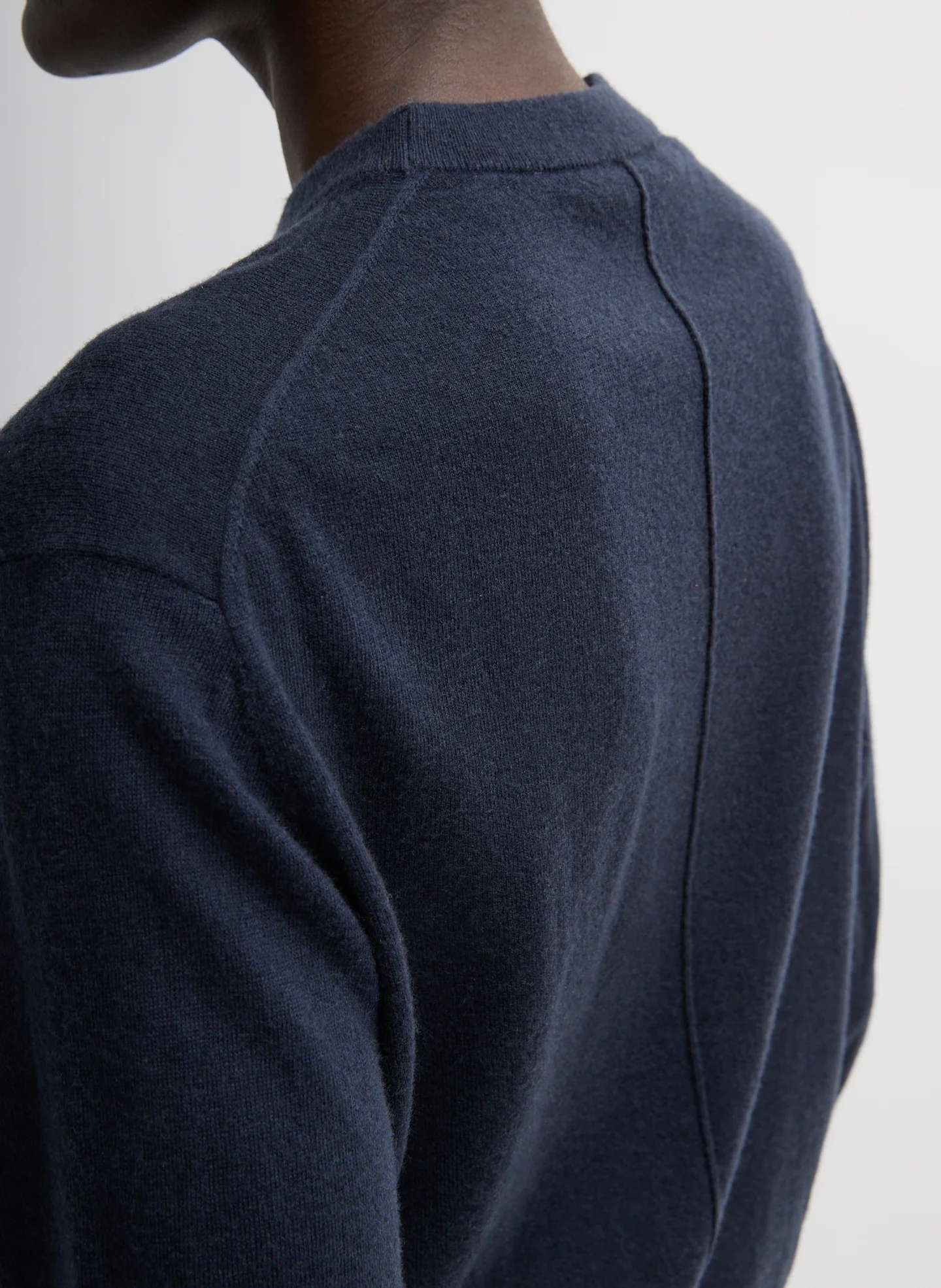Skinlike Mercerized Wool Crewneck Pullover - Image 5