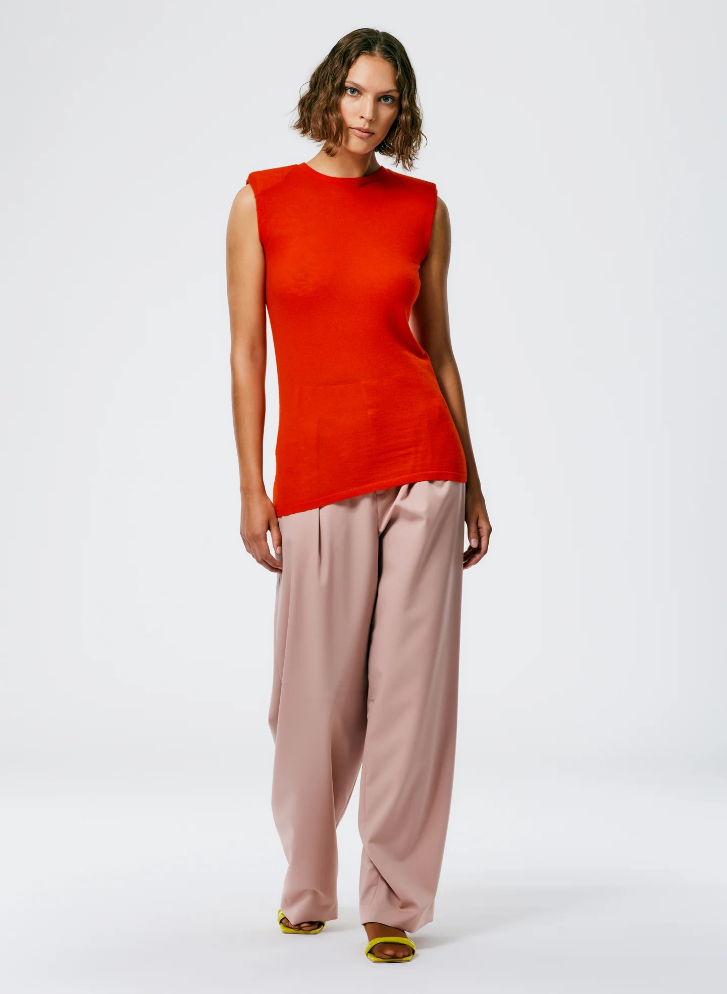 Skinlike Mercerized Wool Tube Tank - Image 5