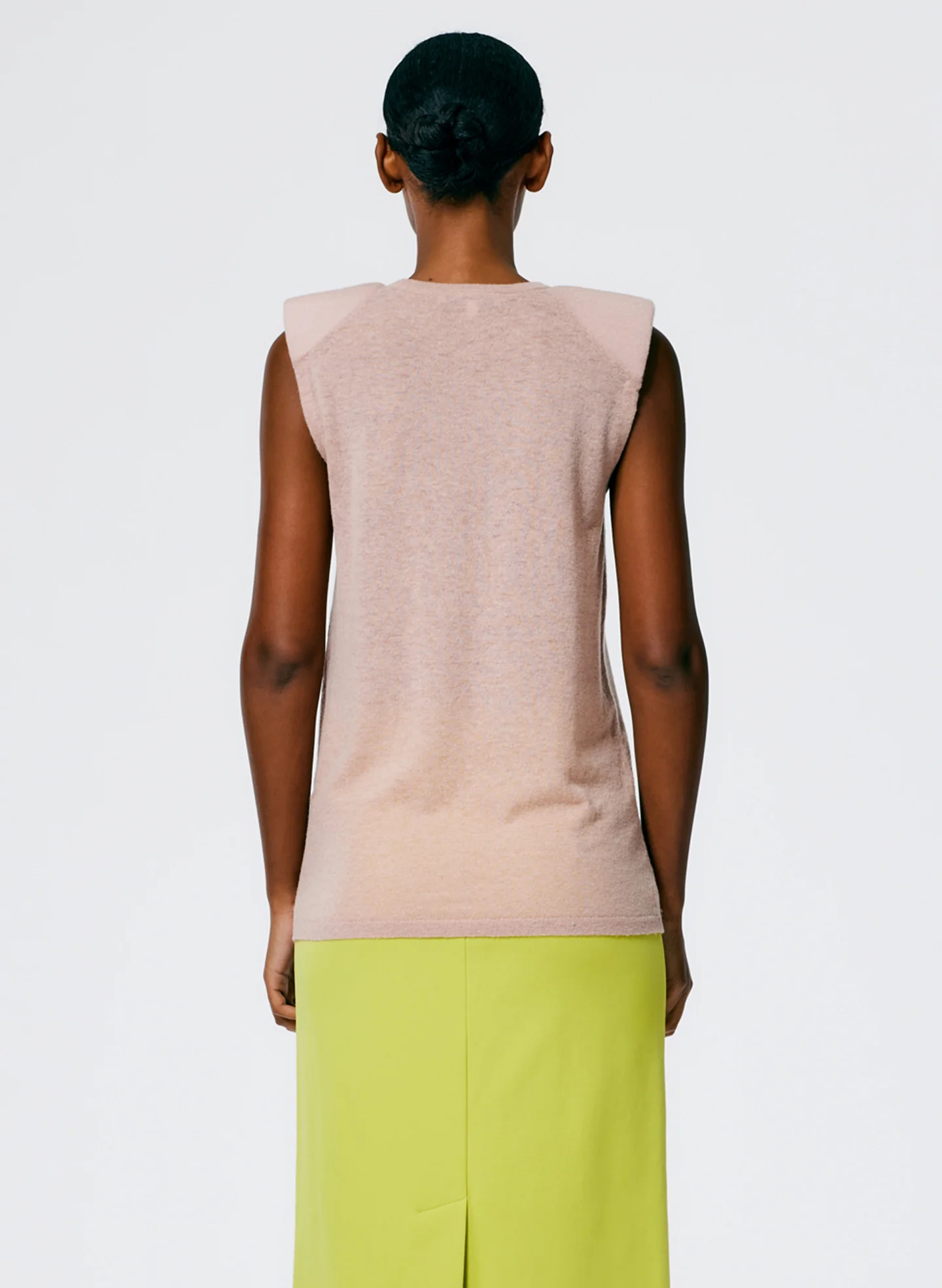 Skinlike Mercerized Wool Tube Tank - Image 4
