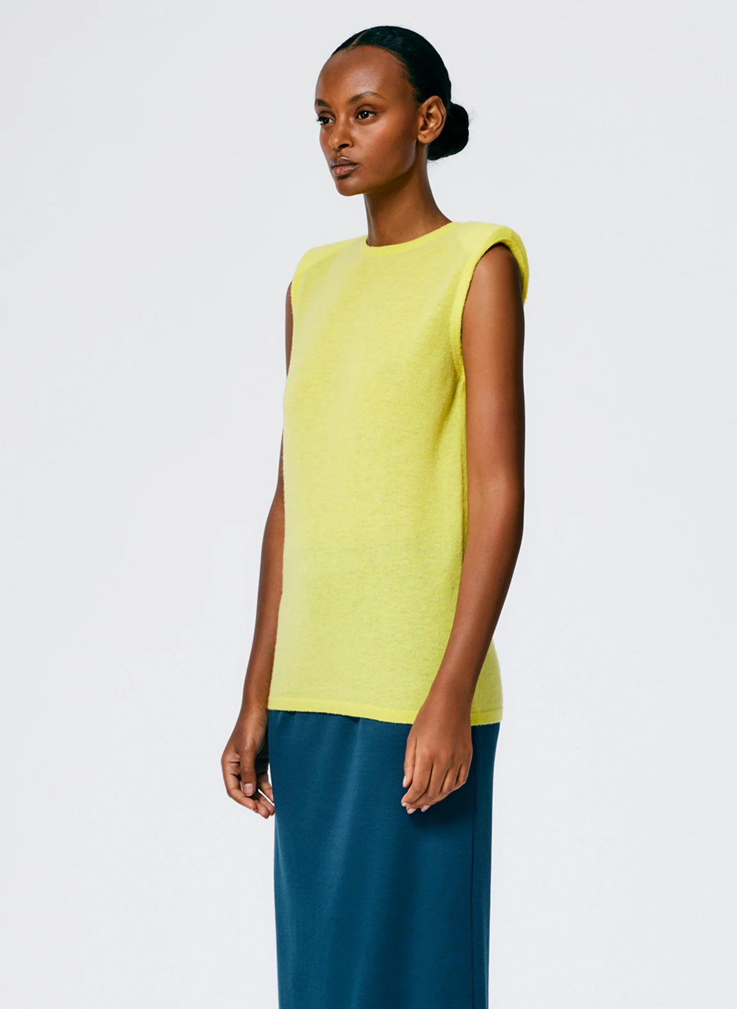 Skinlike Mercerized Wool Tube Tank - Image 3