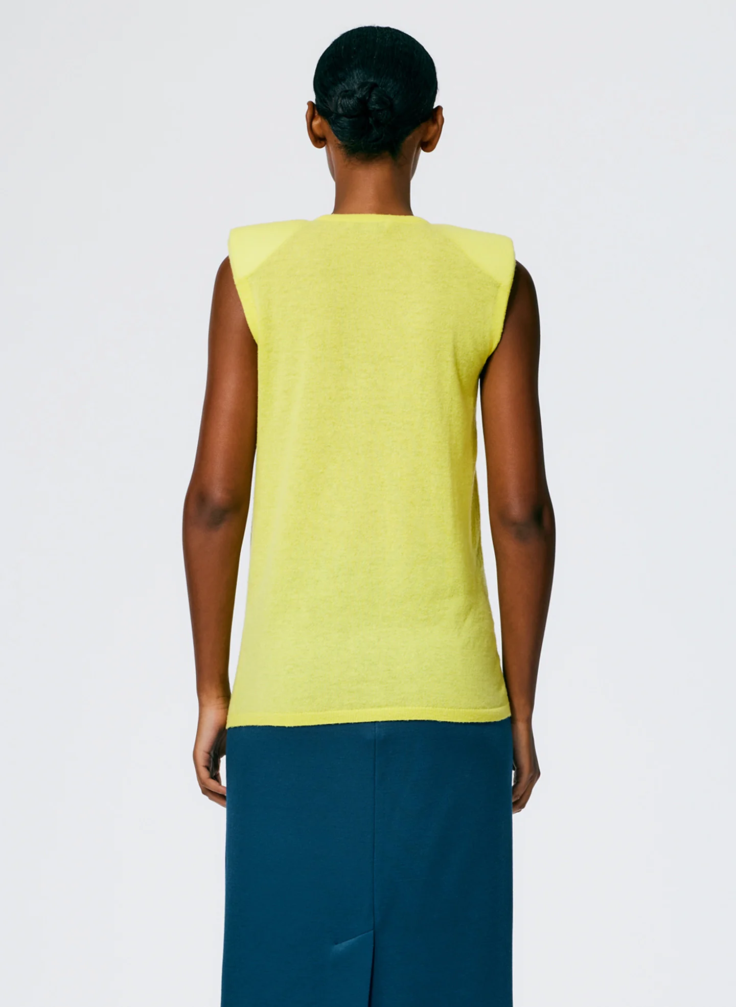 Skinlike Mercerized Wool Tube Tank - Image 4