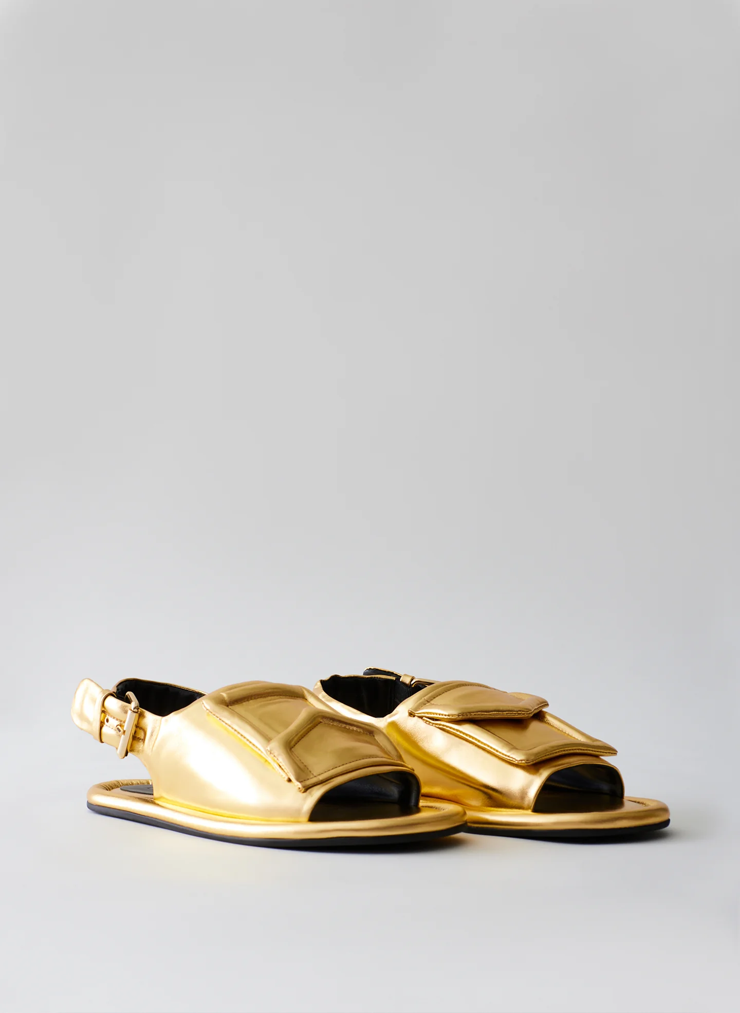 Metallic Slingback Beryen Sandal - Image 4