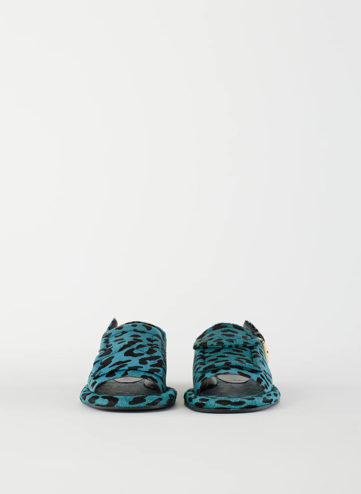 Pony Hair Calf Print Slingback Beryen Sandal - Image 4
