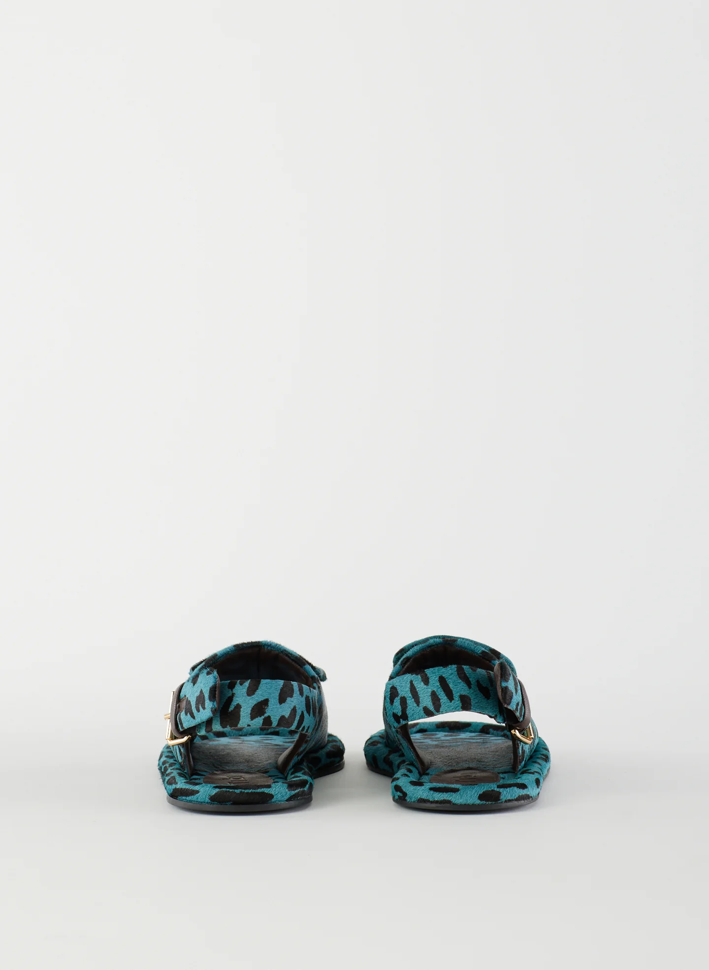 Pony Hair Calf Print Slingback Beryen Sandal - Image 5