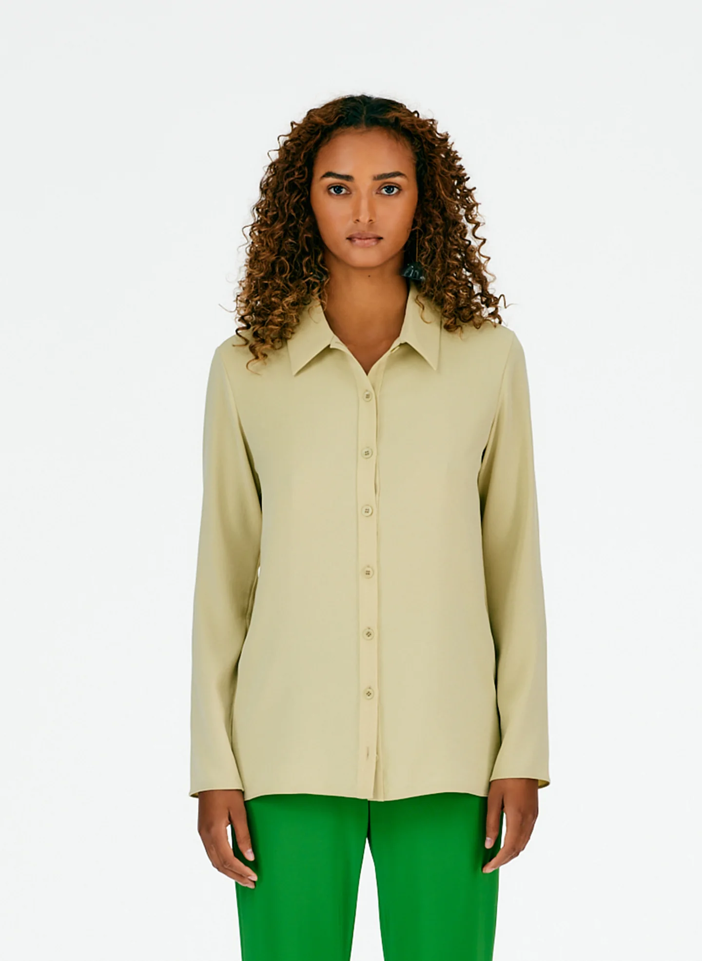 Soft Drape Slim Shirt - Image 7