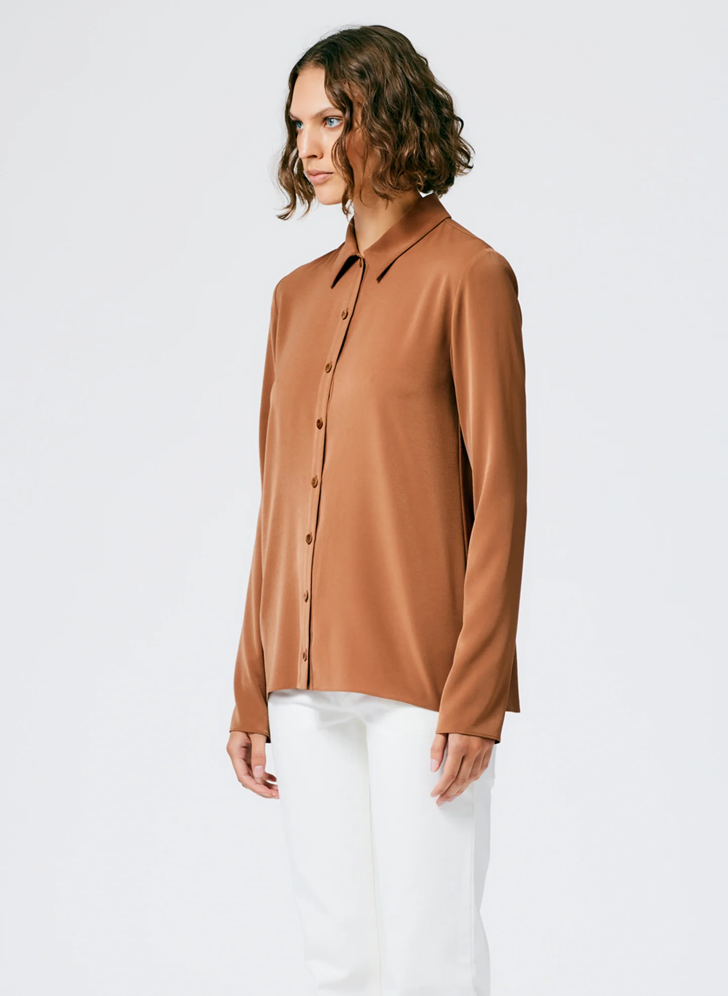 Soft Drape Slim Shirt - Image 4