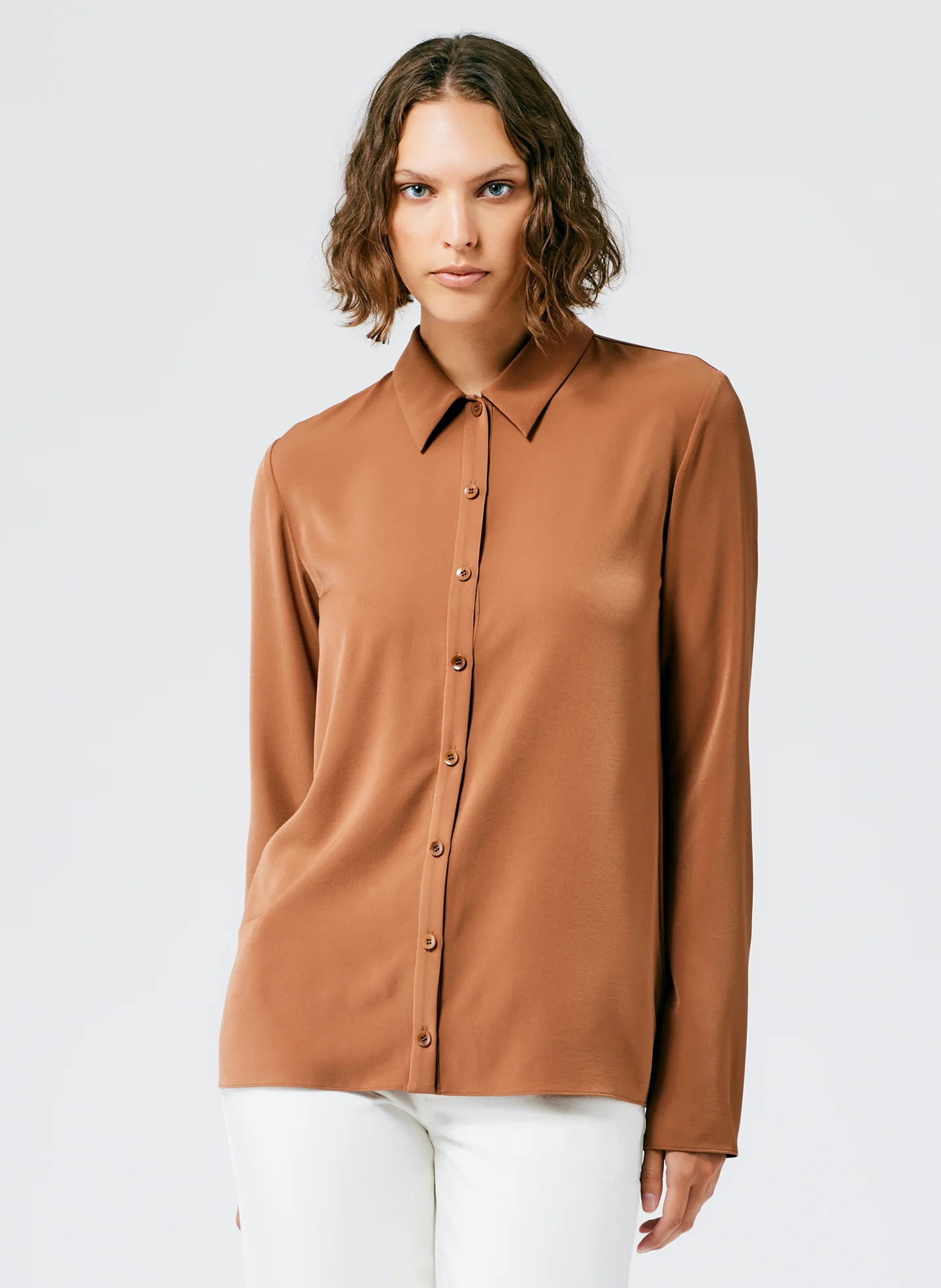 Soft Drape Slim Shirt - Image 6