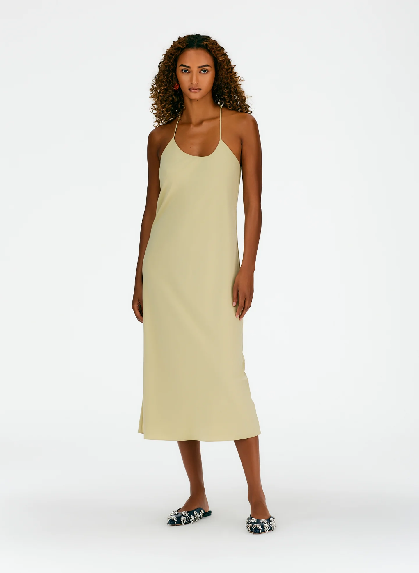 Soft Drape Slip Dress - Image 13