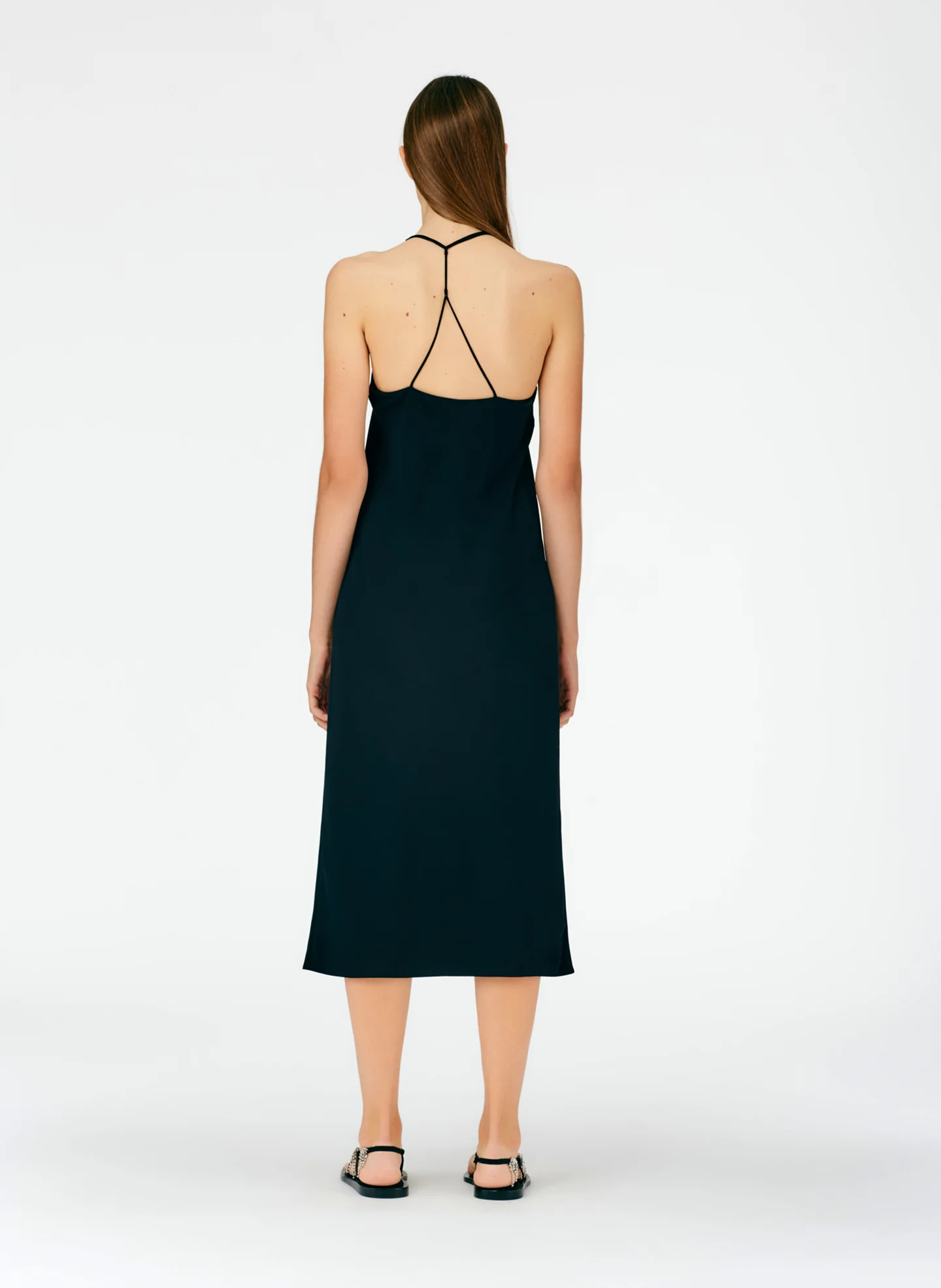 Soft Drape Slip Dress - Image 3