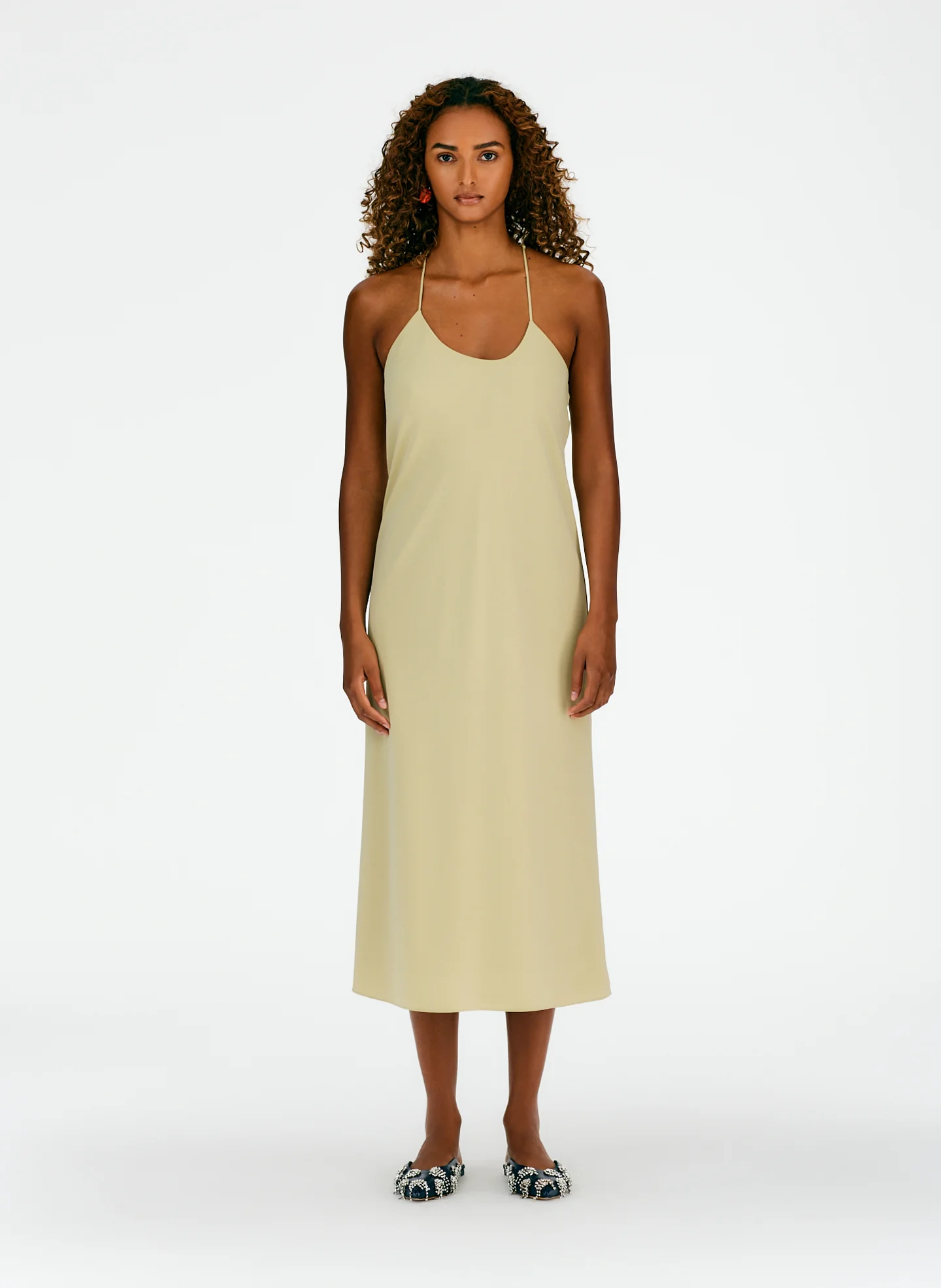 Soft Drape Slip Dress - Image 7