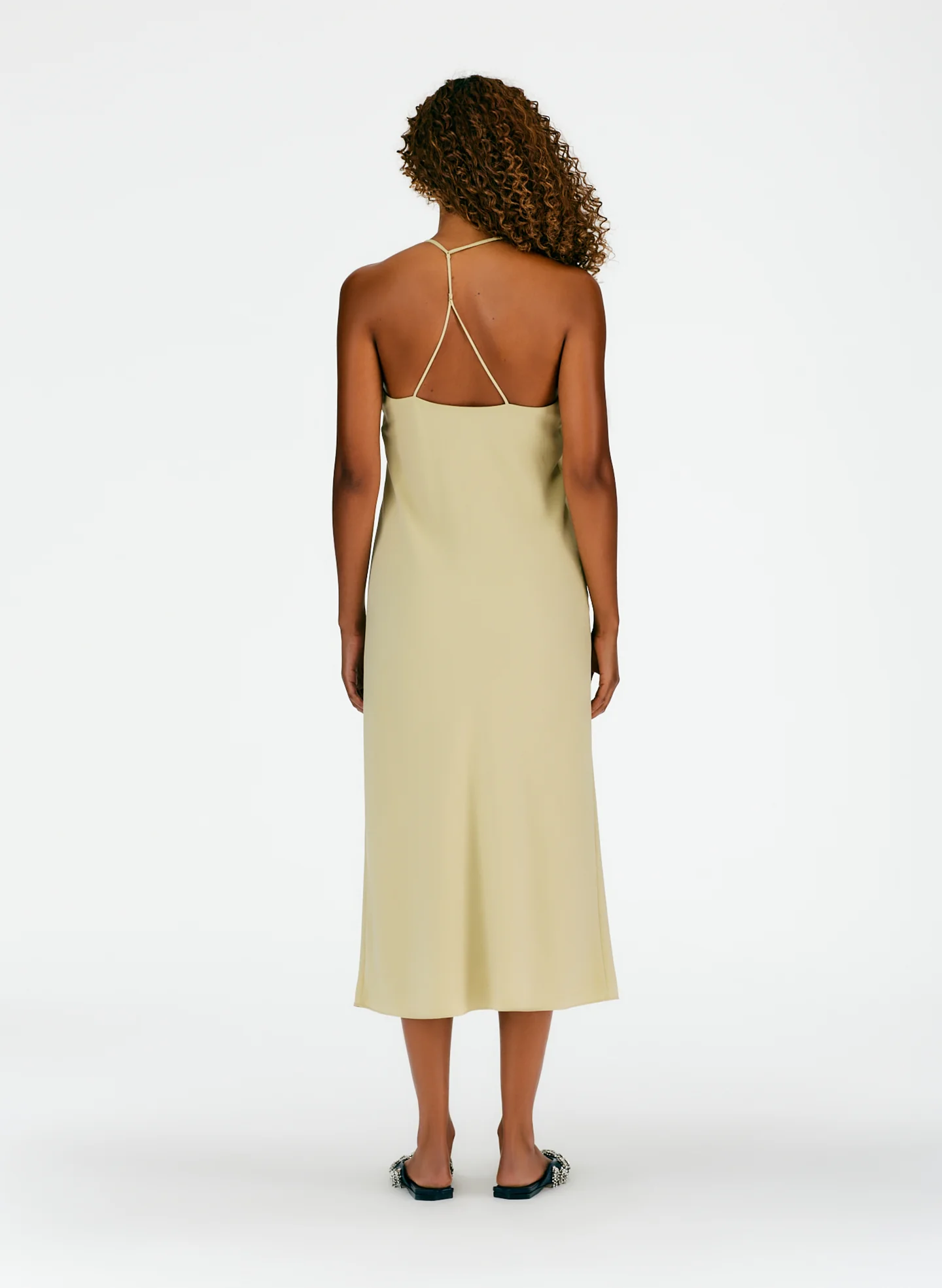 Soft Drape Slip Dress - Image 9