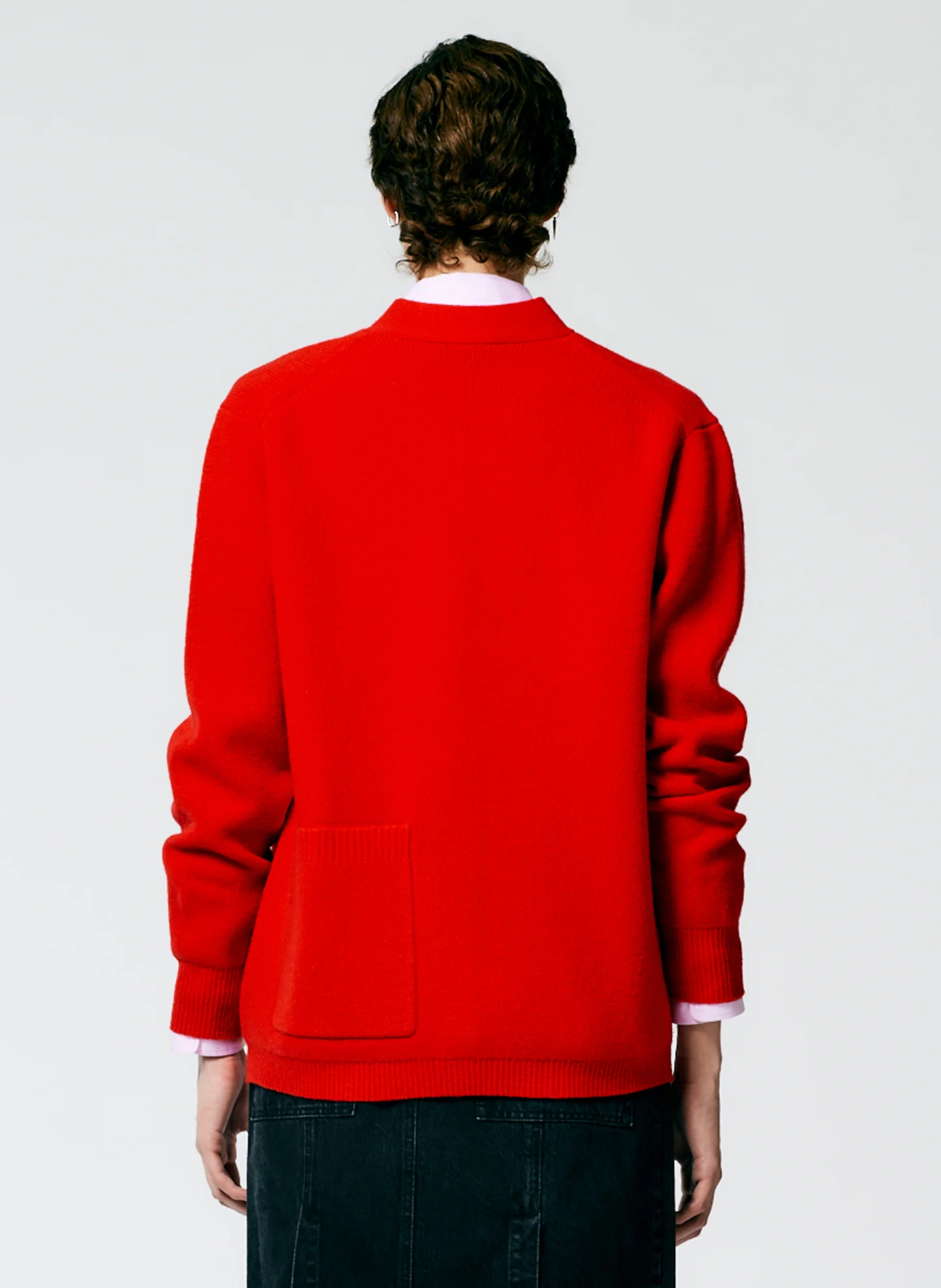 Soft Lambswool Distressed Cardigan - Image 6
