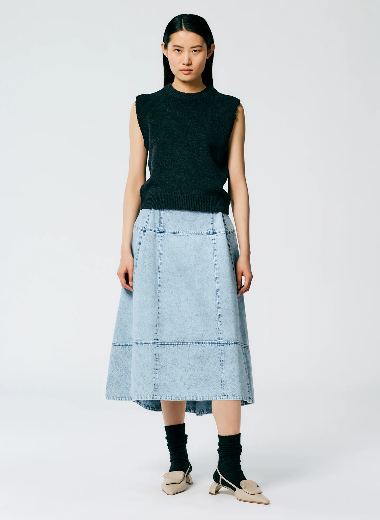 Soft Lambswool Distressed Vest - Image 5