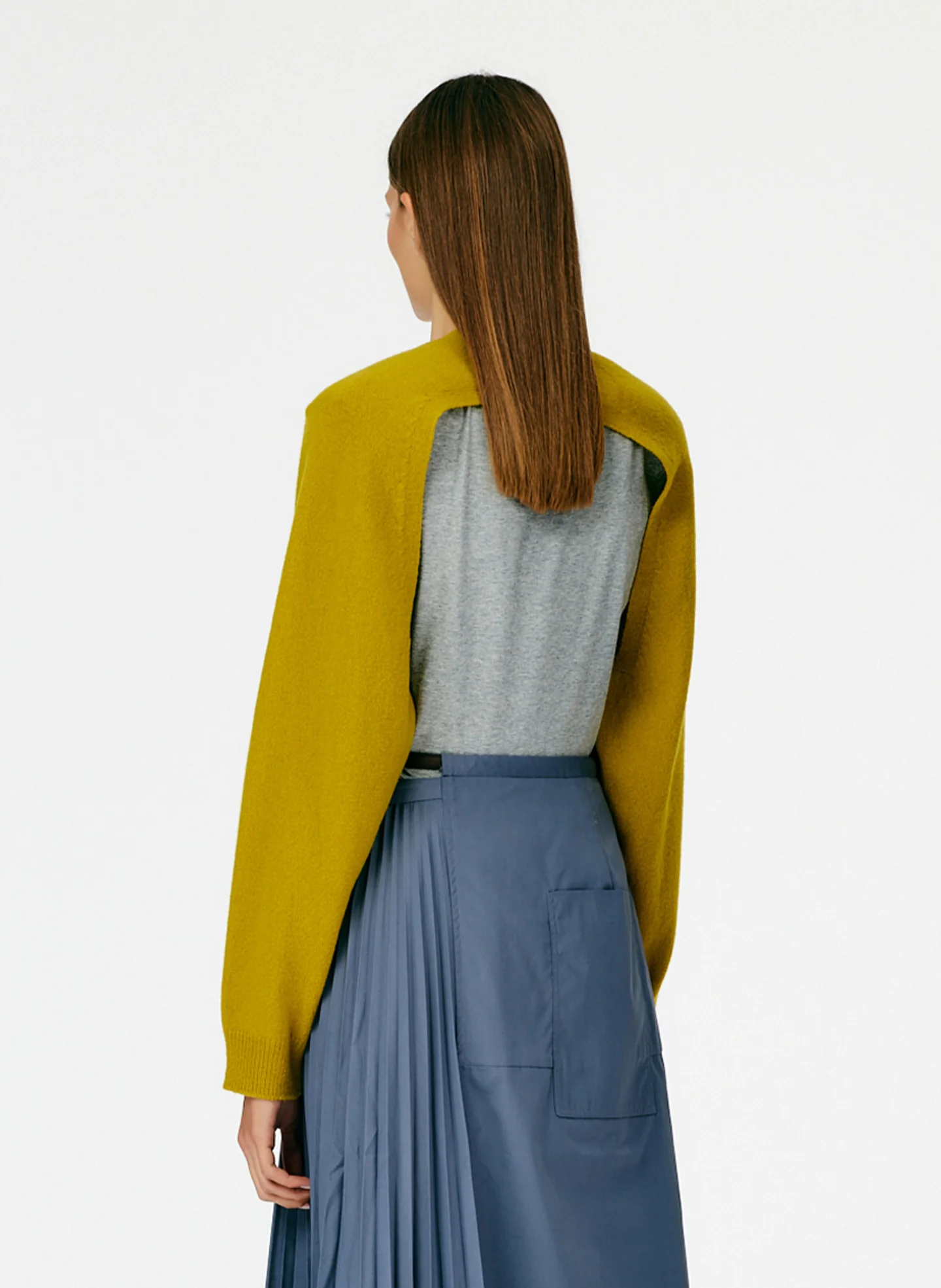 Soft Lambswool Half Cardigan - Image 11