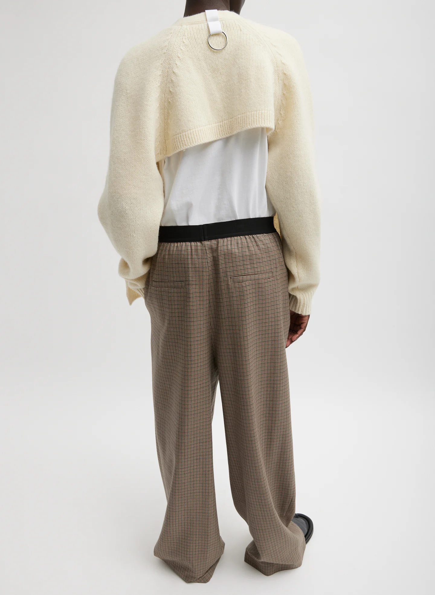 Soft Lambswool Half Cardigan - Image 5