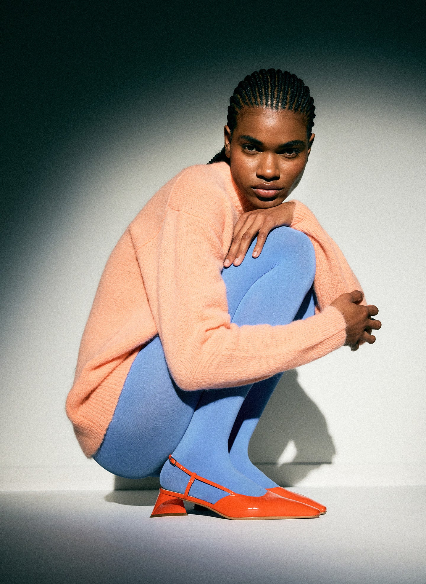 Soft Mohair Crewneck Easy Pullover - Image 2