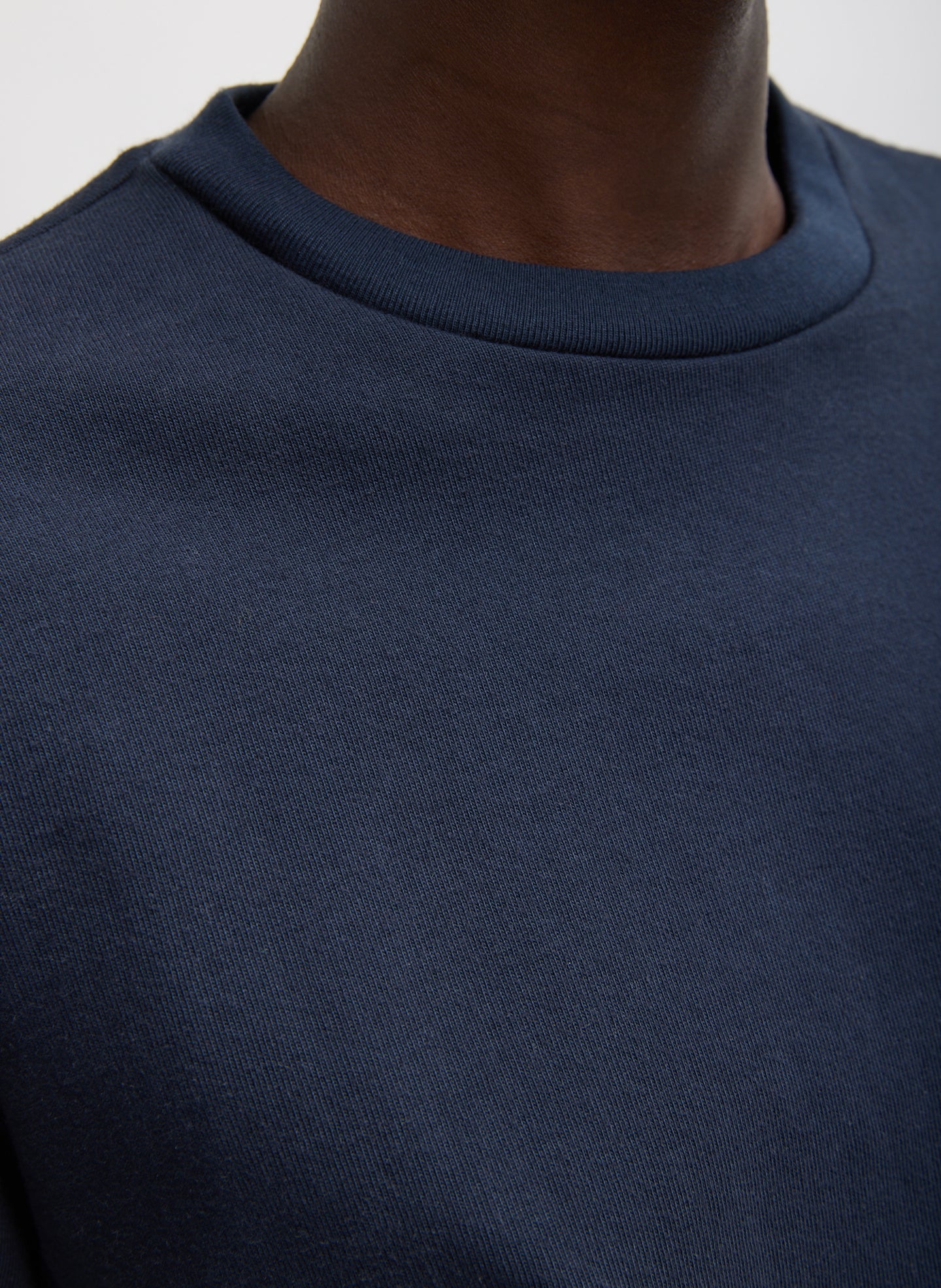 Sport Knit Crewneck T-Shirt With Crochet Trim - Image 5