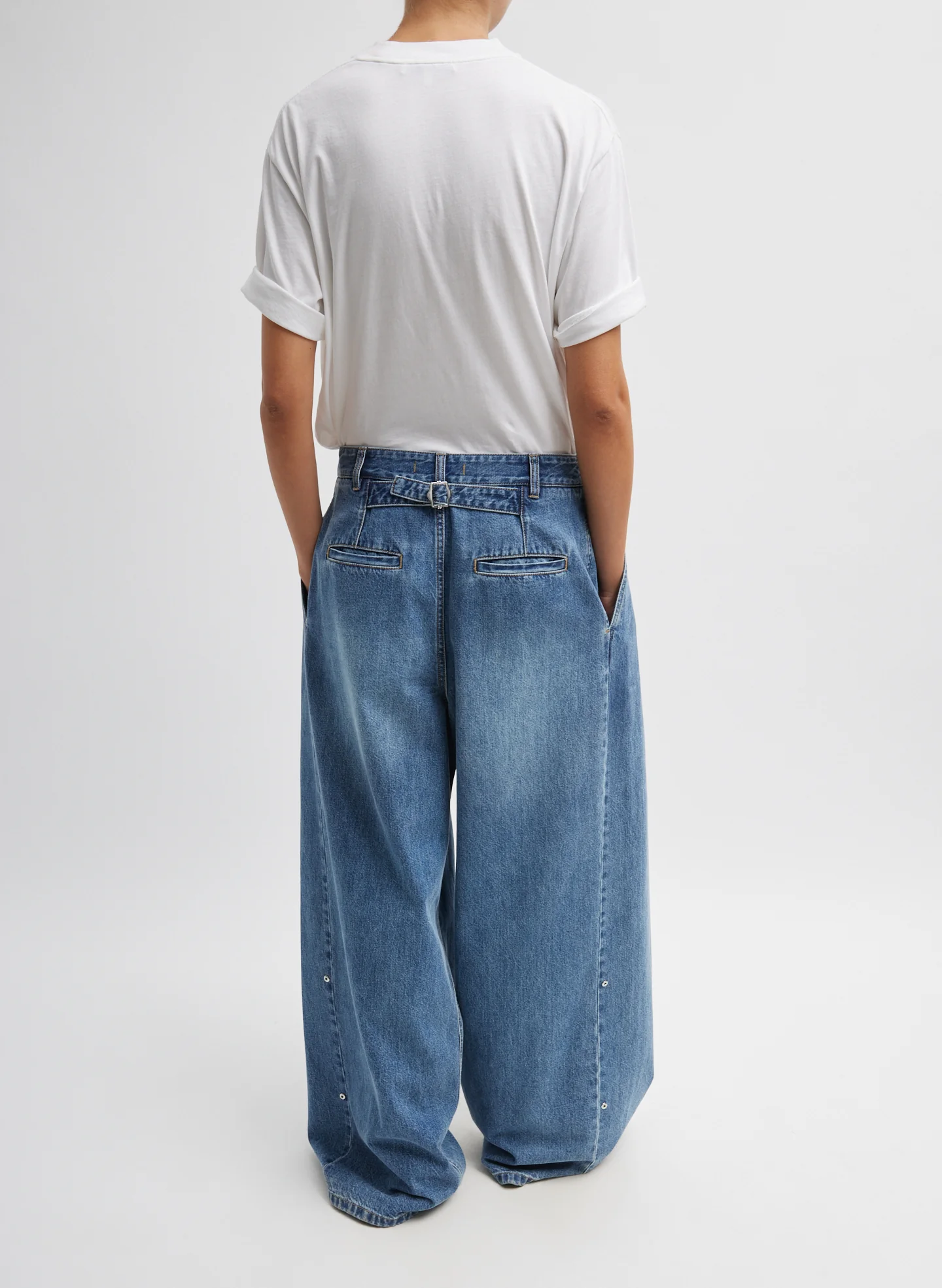 Spring Denim Triple Pleat Jean - Image 13