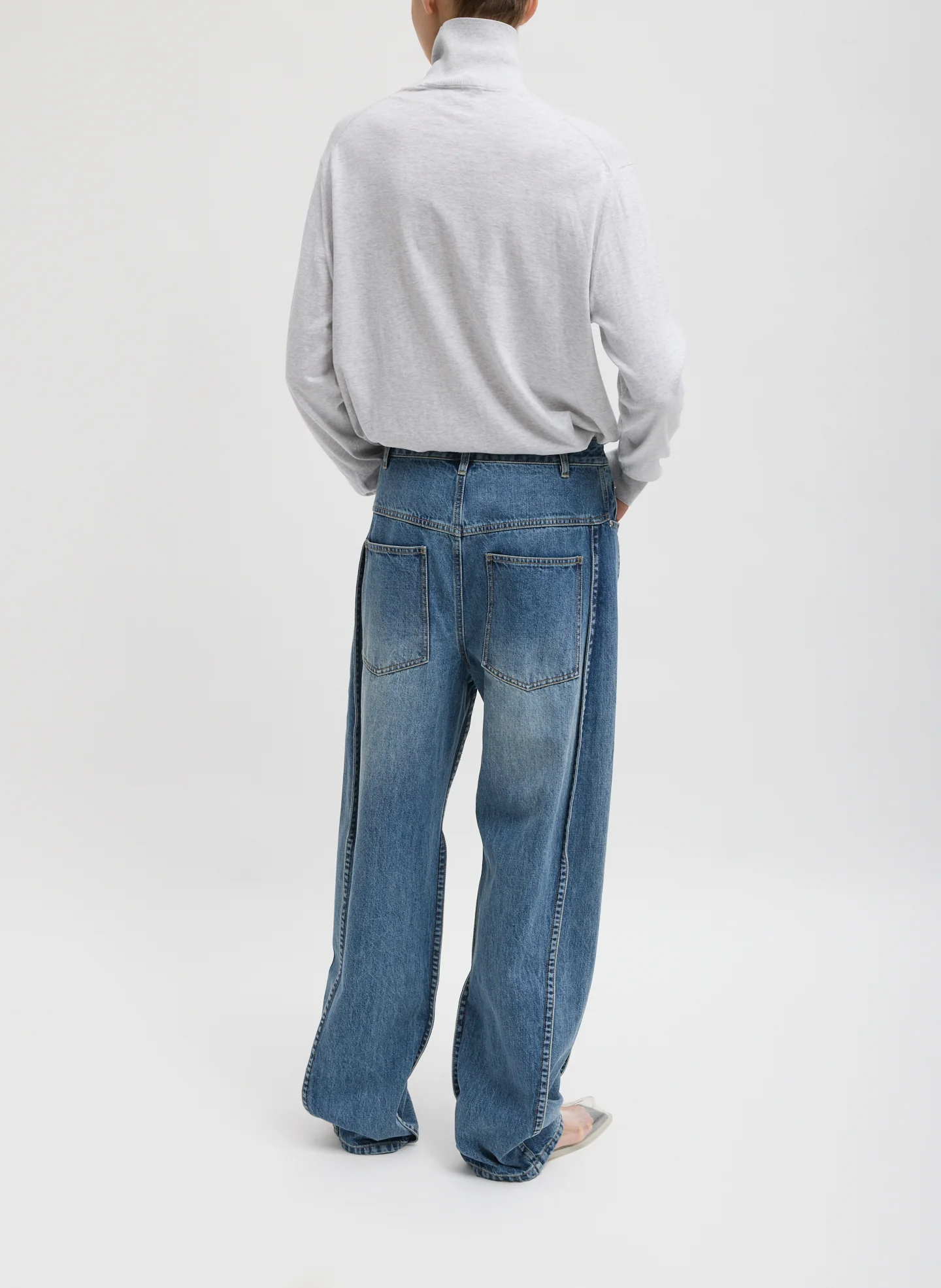Spring Denim Tuck Jean - Image 3