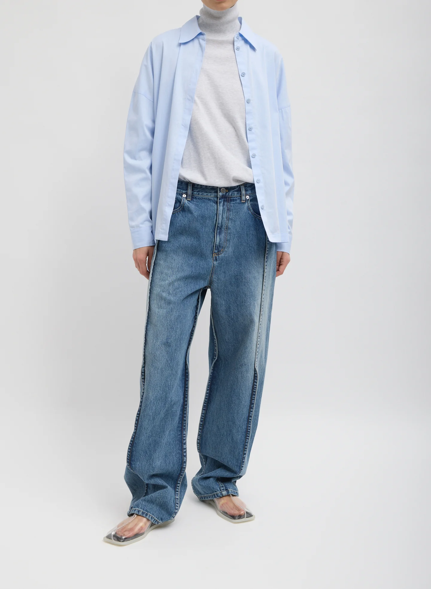Spring Denim Tuck Jean - Image 5