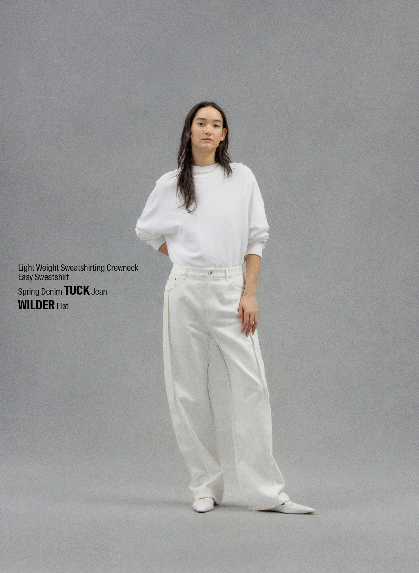 Spring Denim Tuck Jean - Image 2